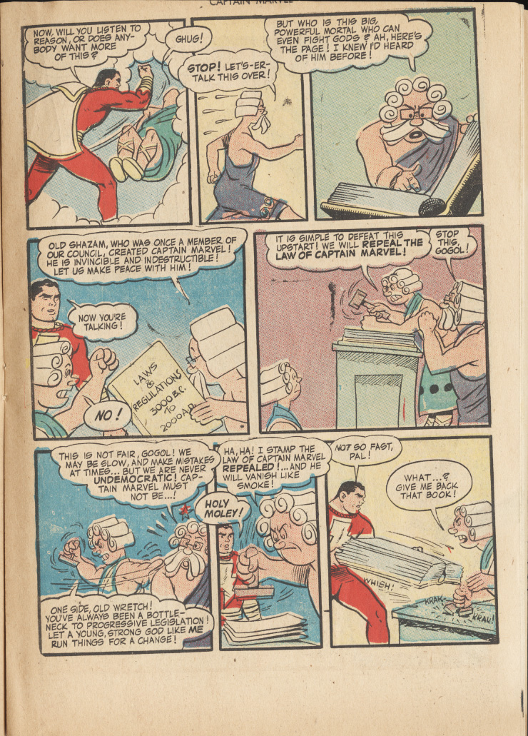 Read online Captain Marvel Adventures comic -  Issue #31 - 31