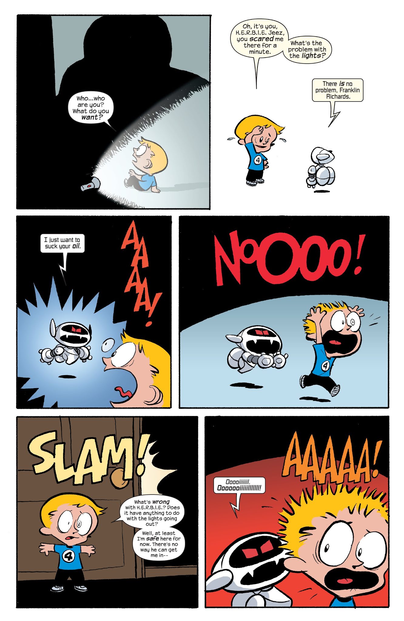 Read online Franklin Richards: A Fantastic Year comic -  Issue # TPB - 87