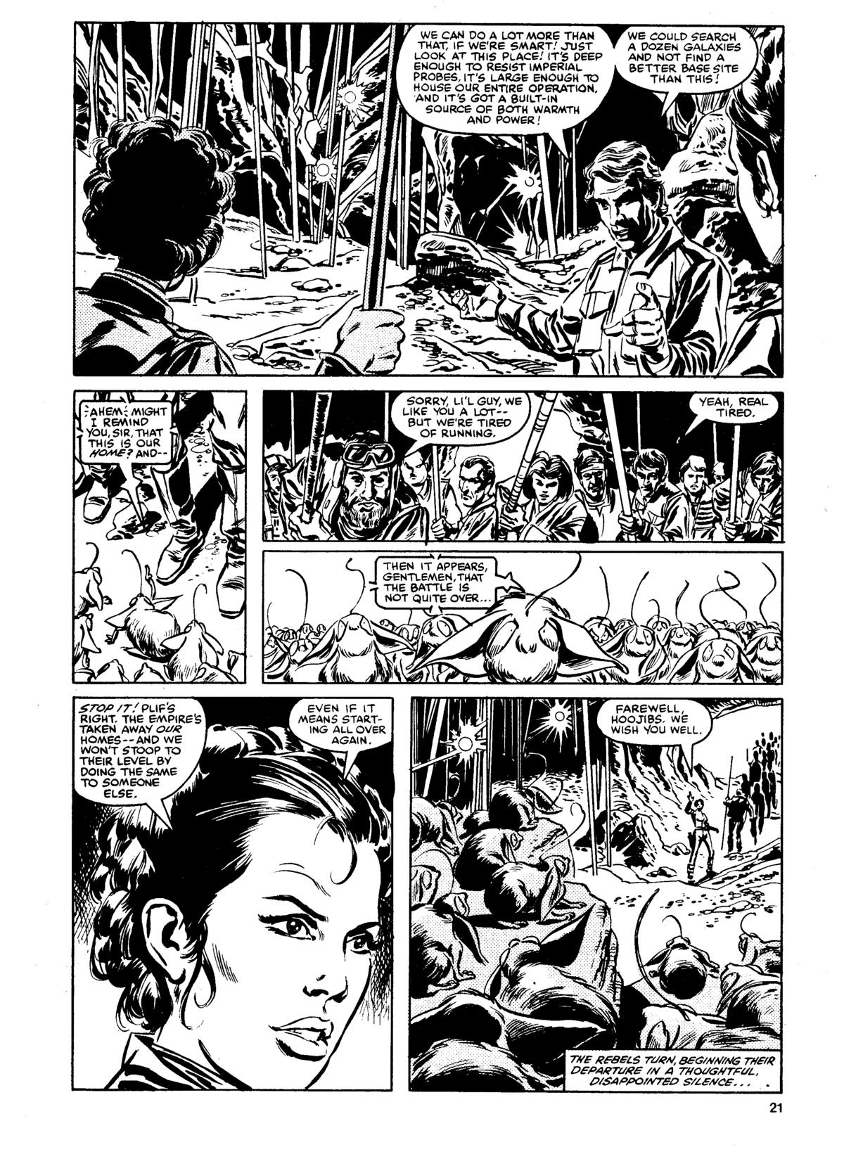 Read online Star Wars Weekly comic -  Issue #152 - 21