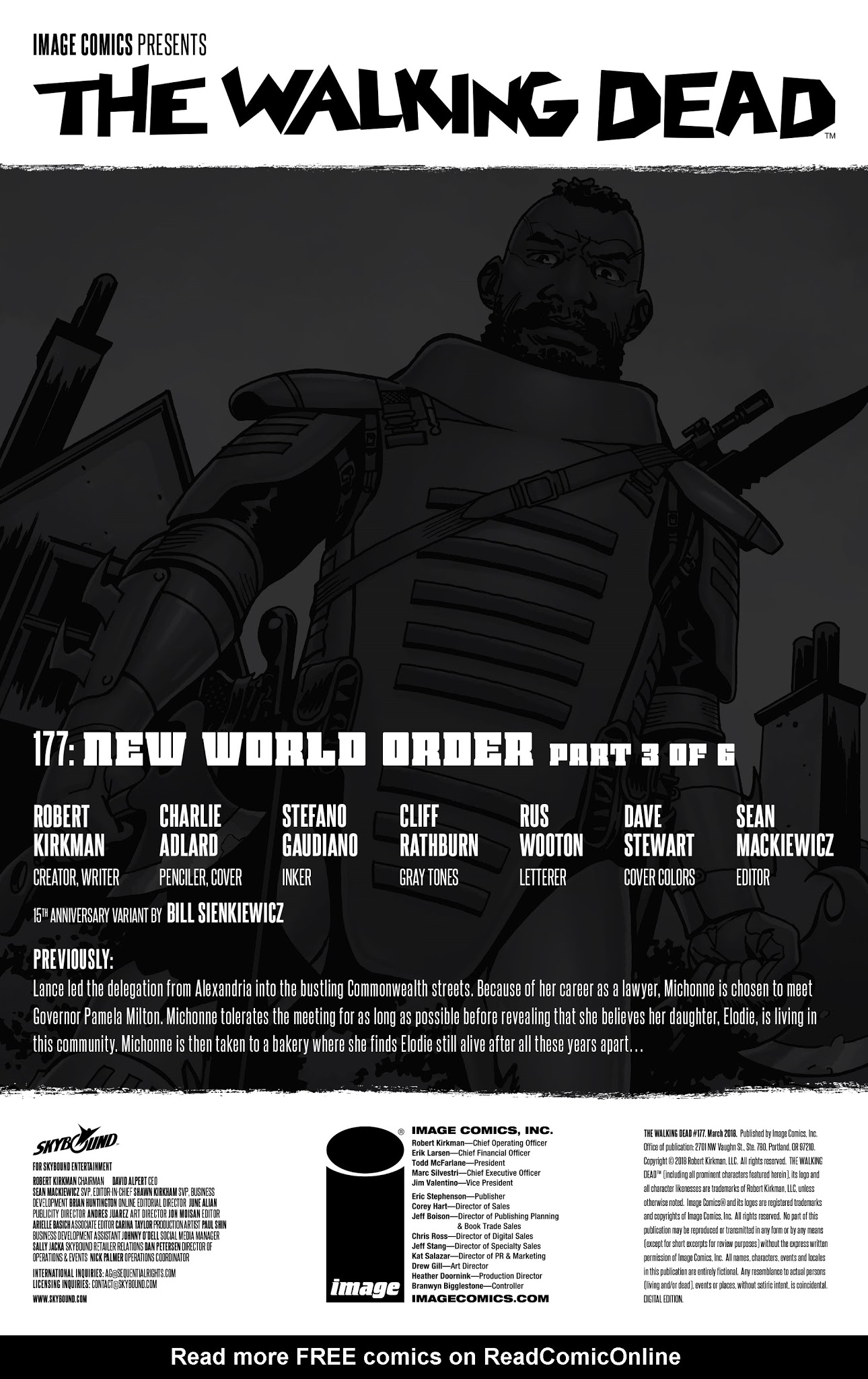 Read online The Walking Dead comic -  Issue #177 - 2