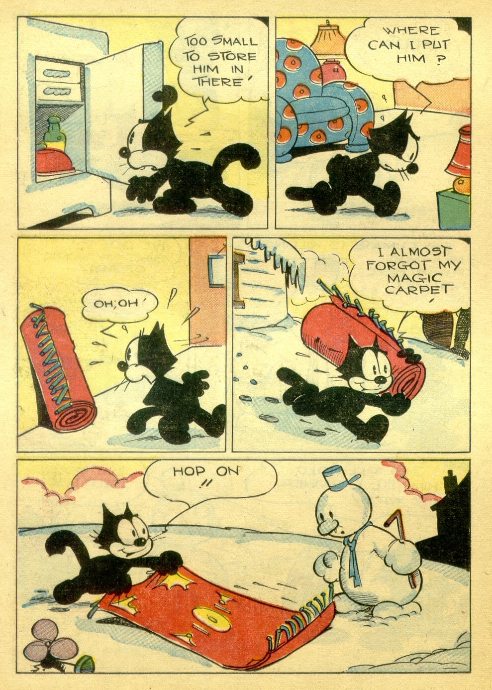 Read online Felix the Cat (1948) comic -  Issue #7 - 17