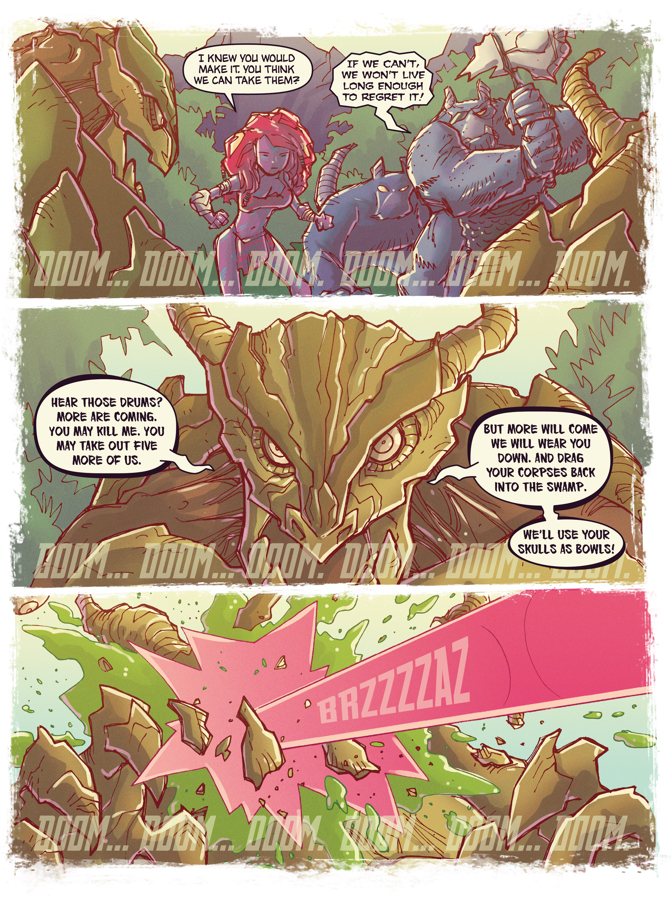 Read online Kyrra: Alien Jungle Girl comic -  Issue #5 - 10