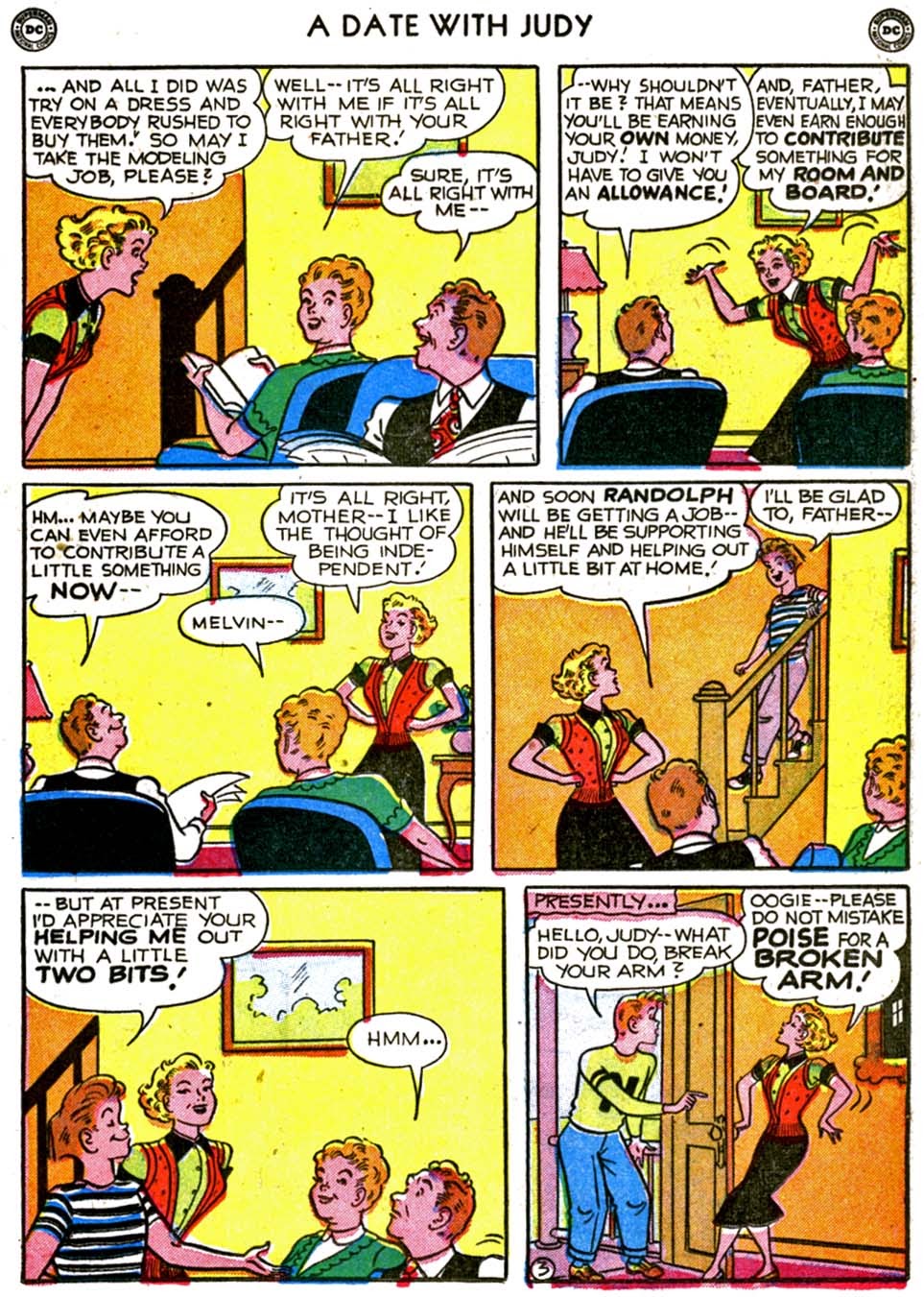 Read online A Date with Judy comic -  Issue #21 - 15