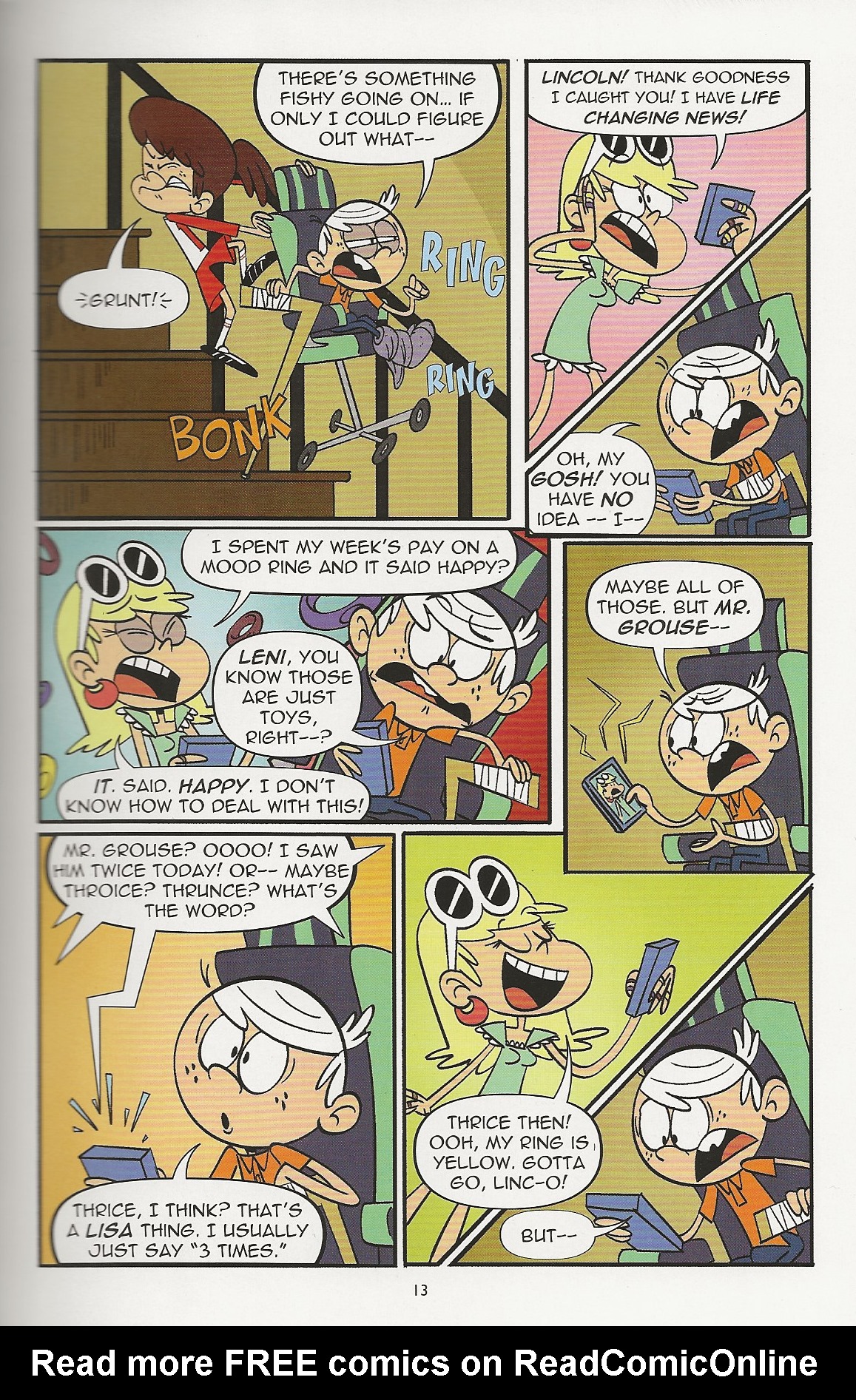 Read online The Loud House comic -  Issue #18 - 13
