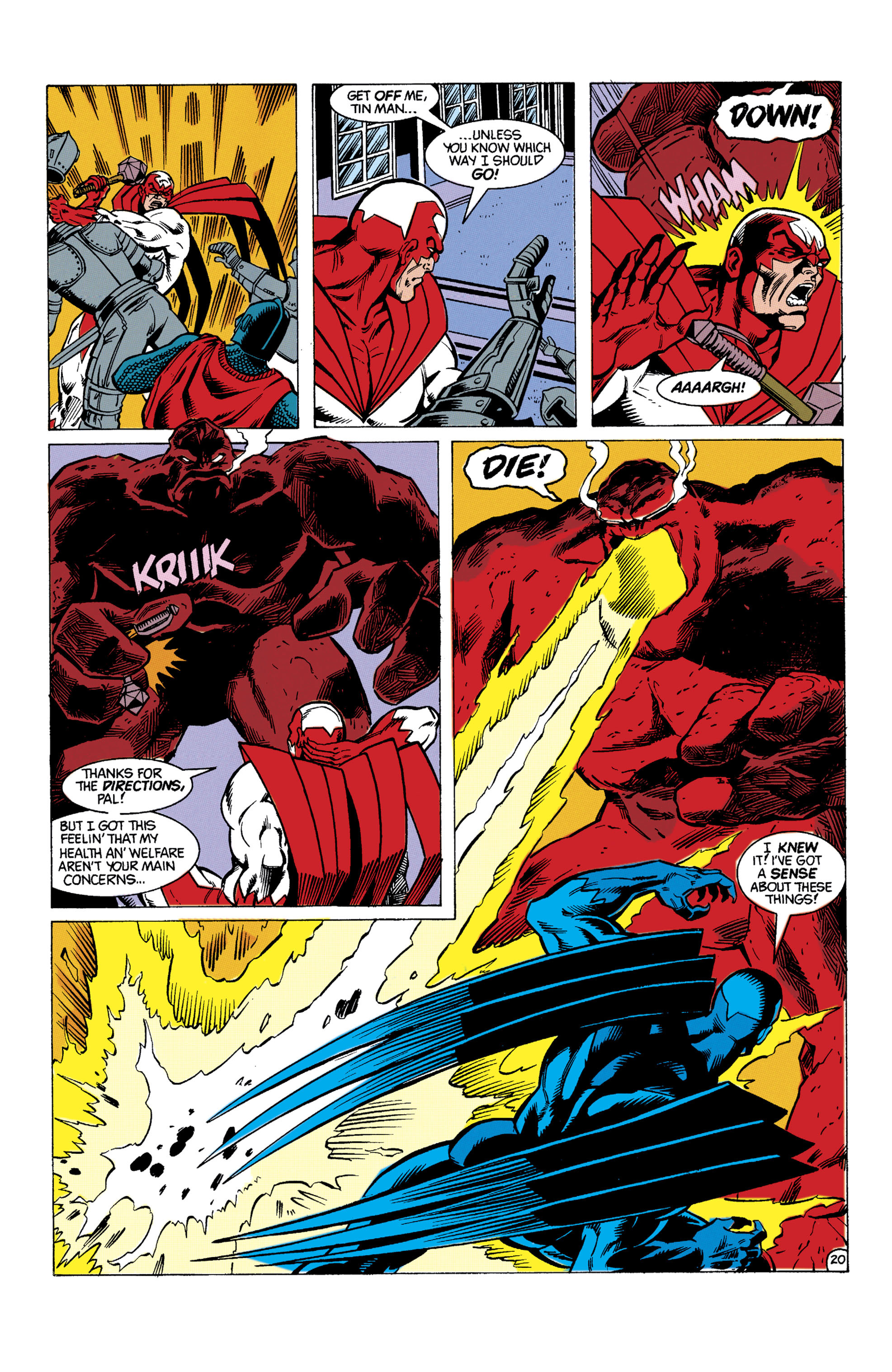 Read online Hawk and Dove (1989) comic -  Issue #6 - 21