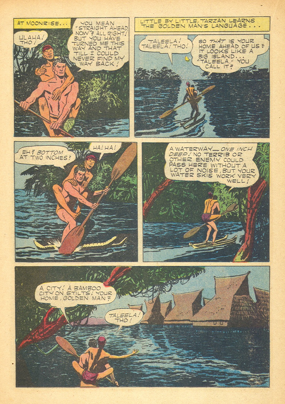 Read online Tarzan (1948) comic -  Issue #77 - 24