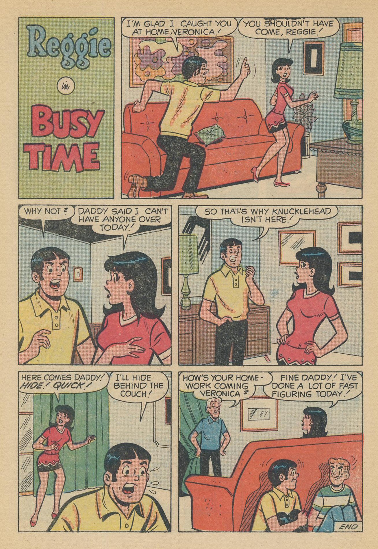 Read online Reggie's Wise Guy Jokes comic -  Issue #14 - 29