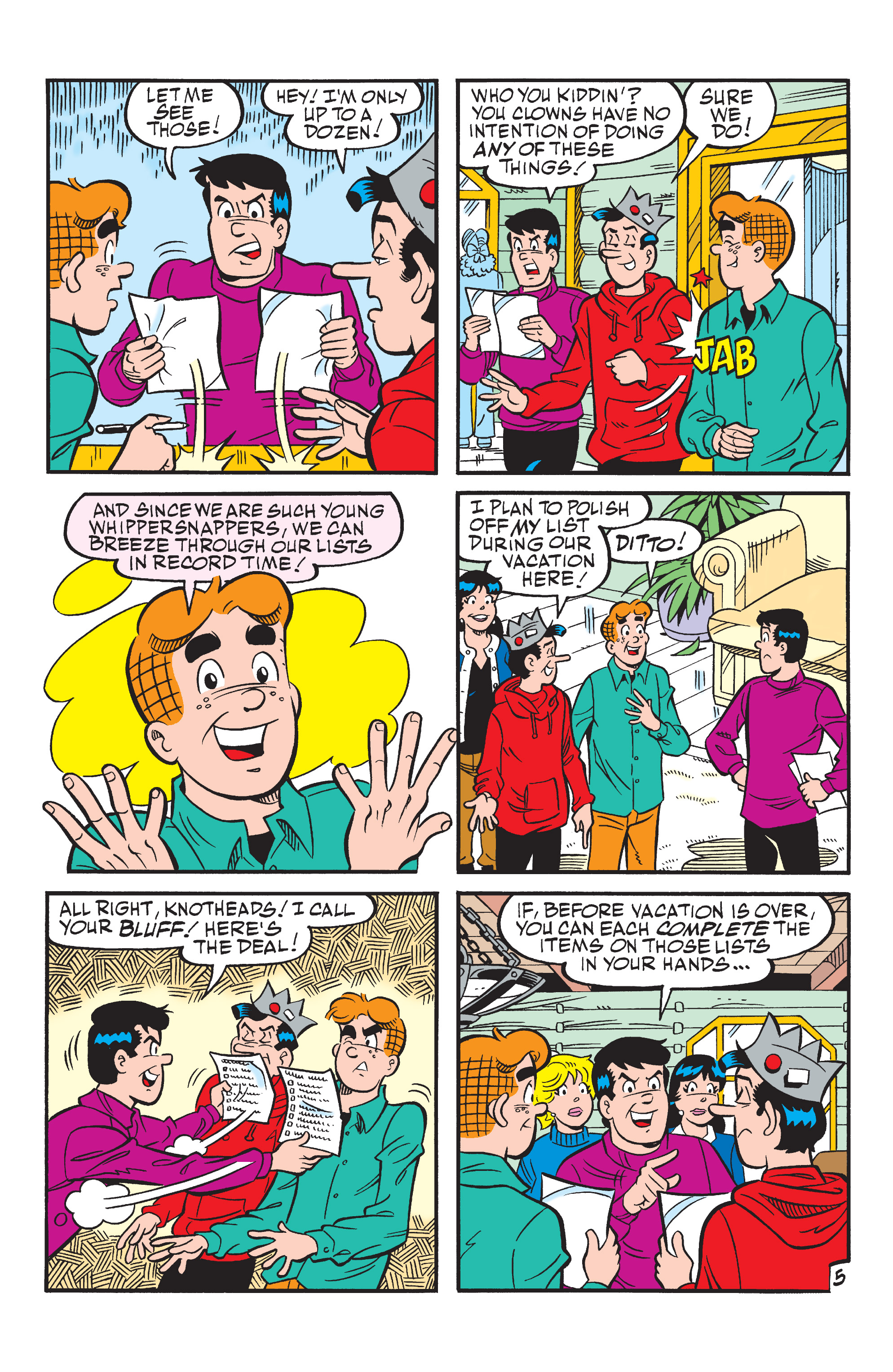 Read online Archie's Pal Jughead Comics comic -  Issue #193 - 6