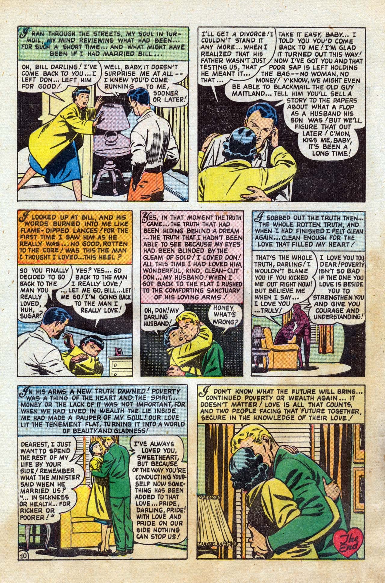 Read online Love Romances comic -  Issue #11 - 12