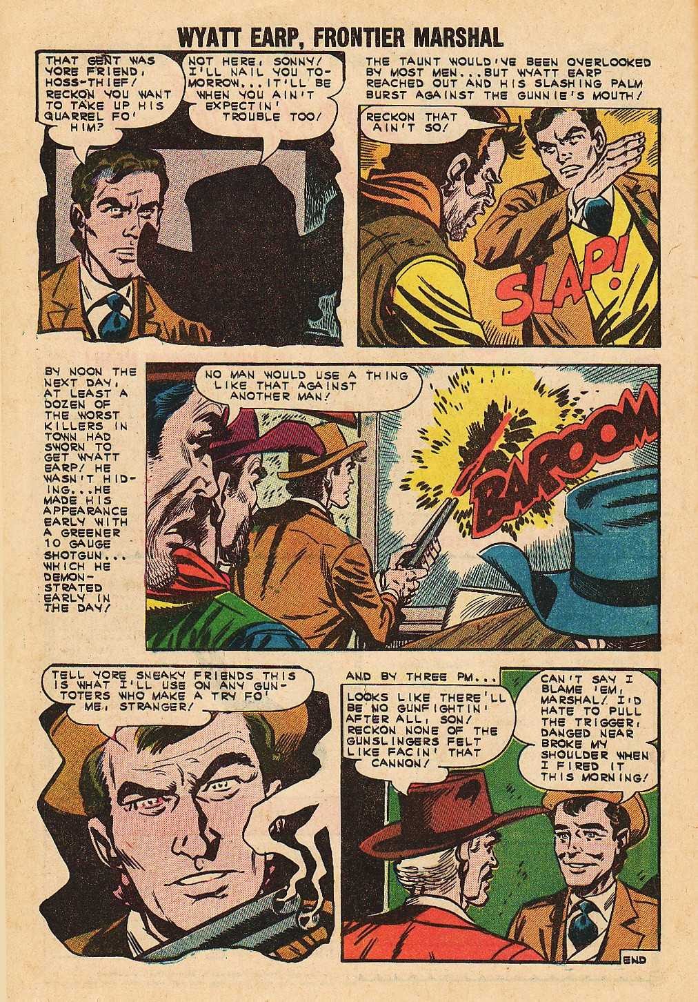 Read online Wyatt Earp Frontier Marshal comic -  Issue #49 - 16