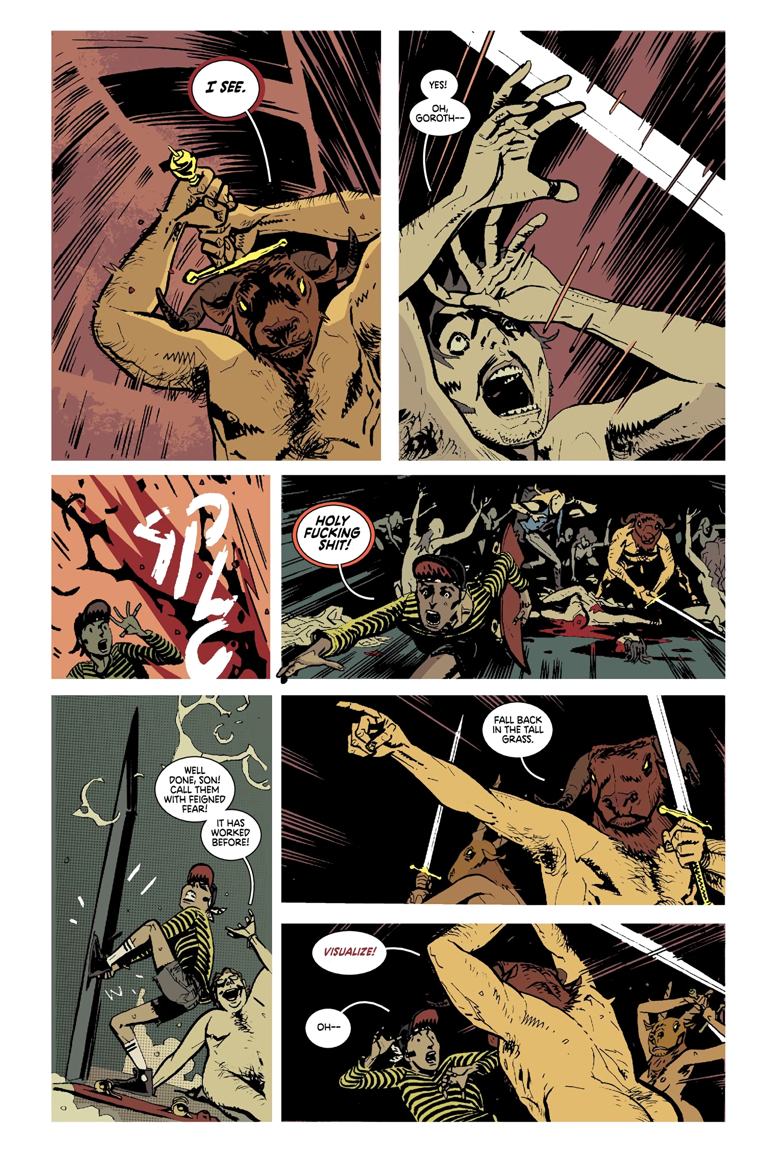 Read online Deadly Class comic -  Issue # _Deluxe Edition Teen Age Riot (Part 3) - 40