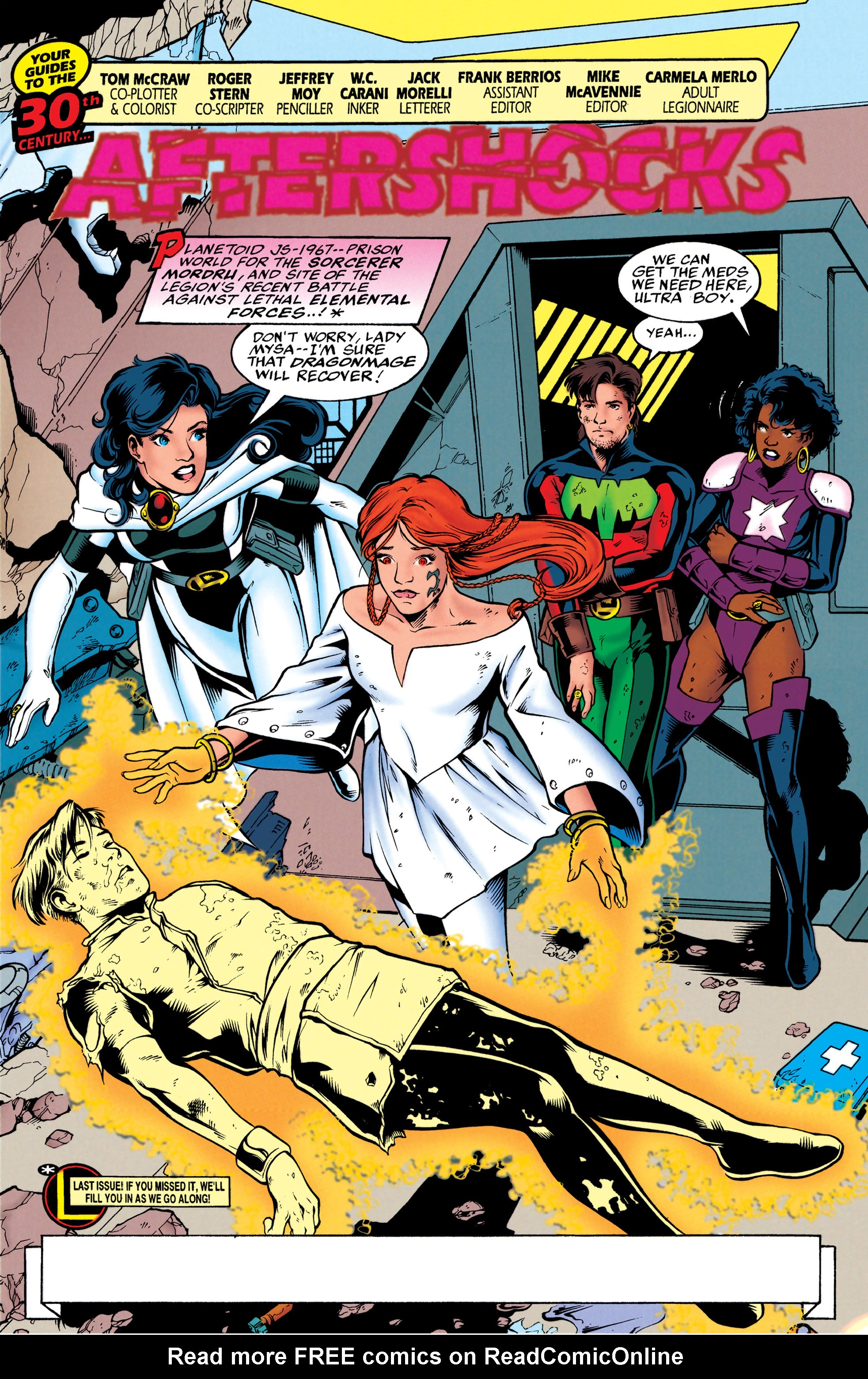 Read online Legionnaires comic -  Issue #74 - 2