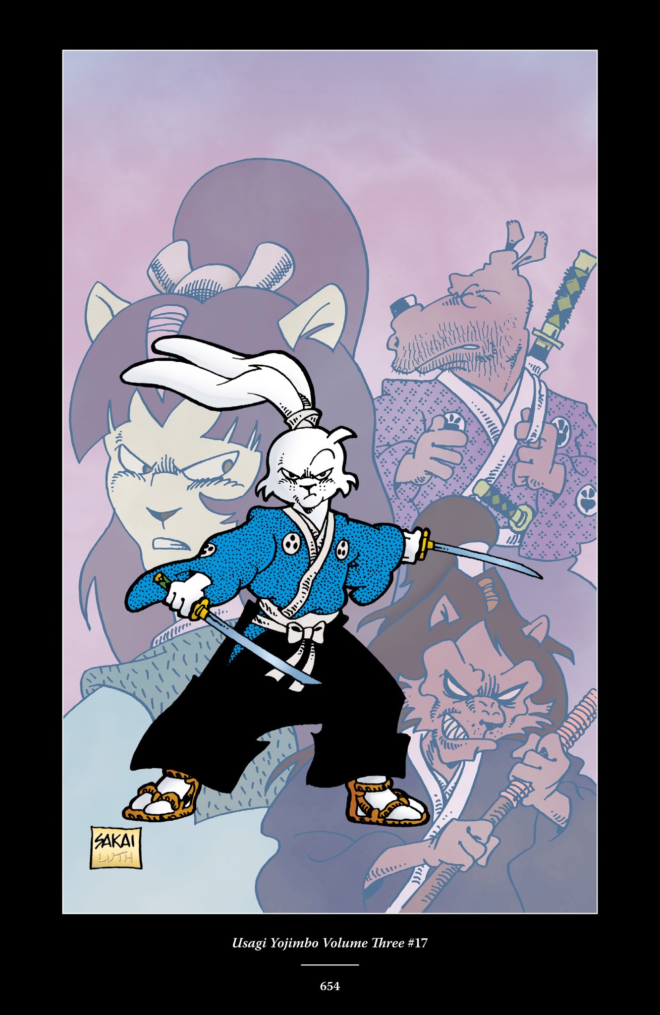 Read online The Usagi Yojimbo Saga comic -  Issue # TPB 2 - 644