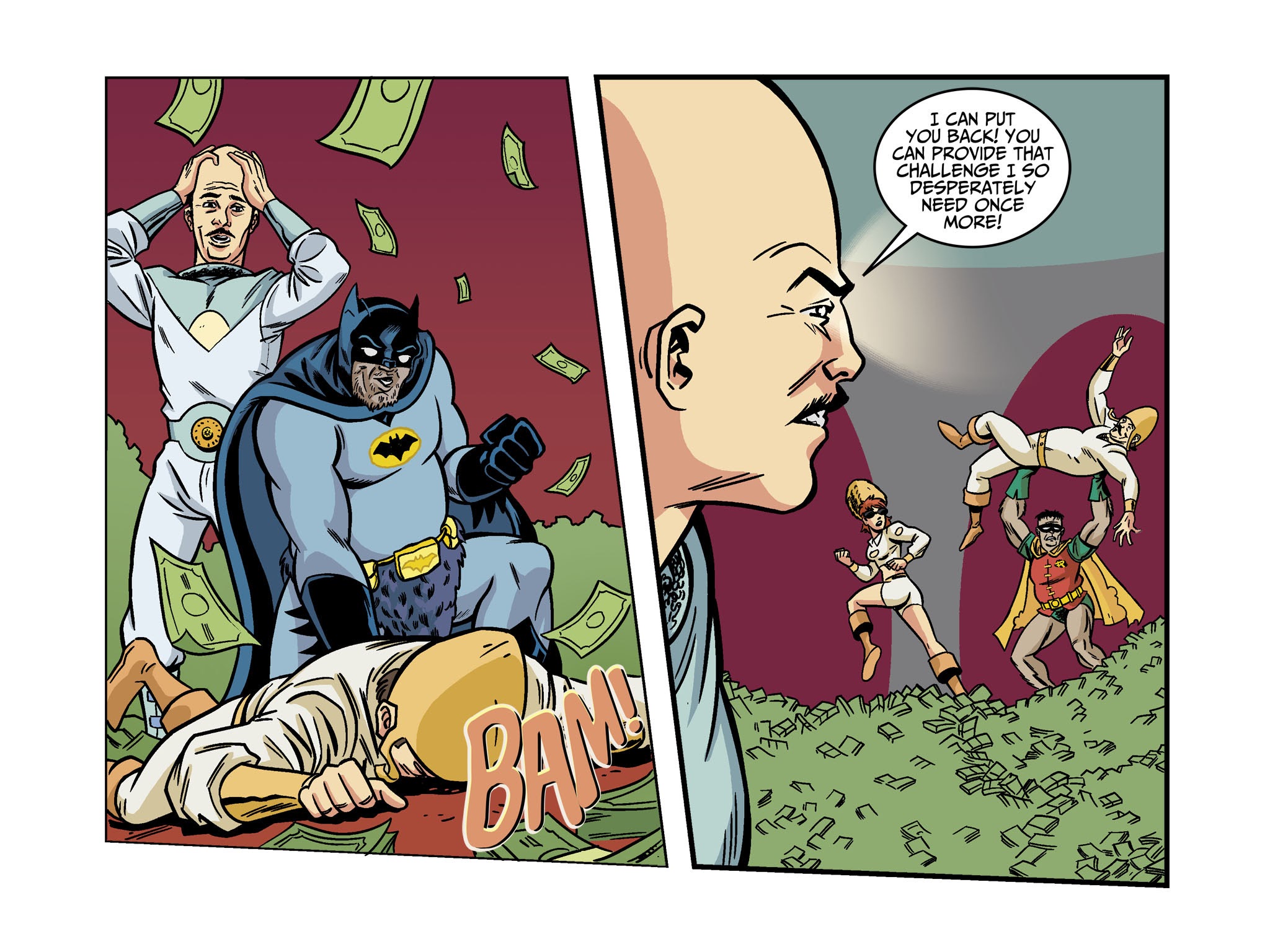 Read online Batman '66 [I] comic -  Issue #45 - 101