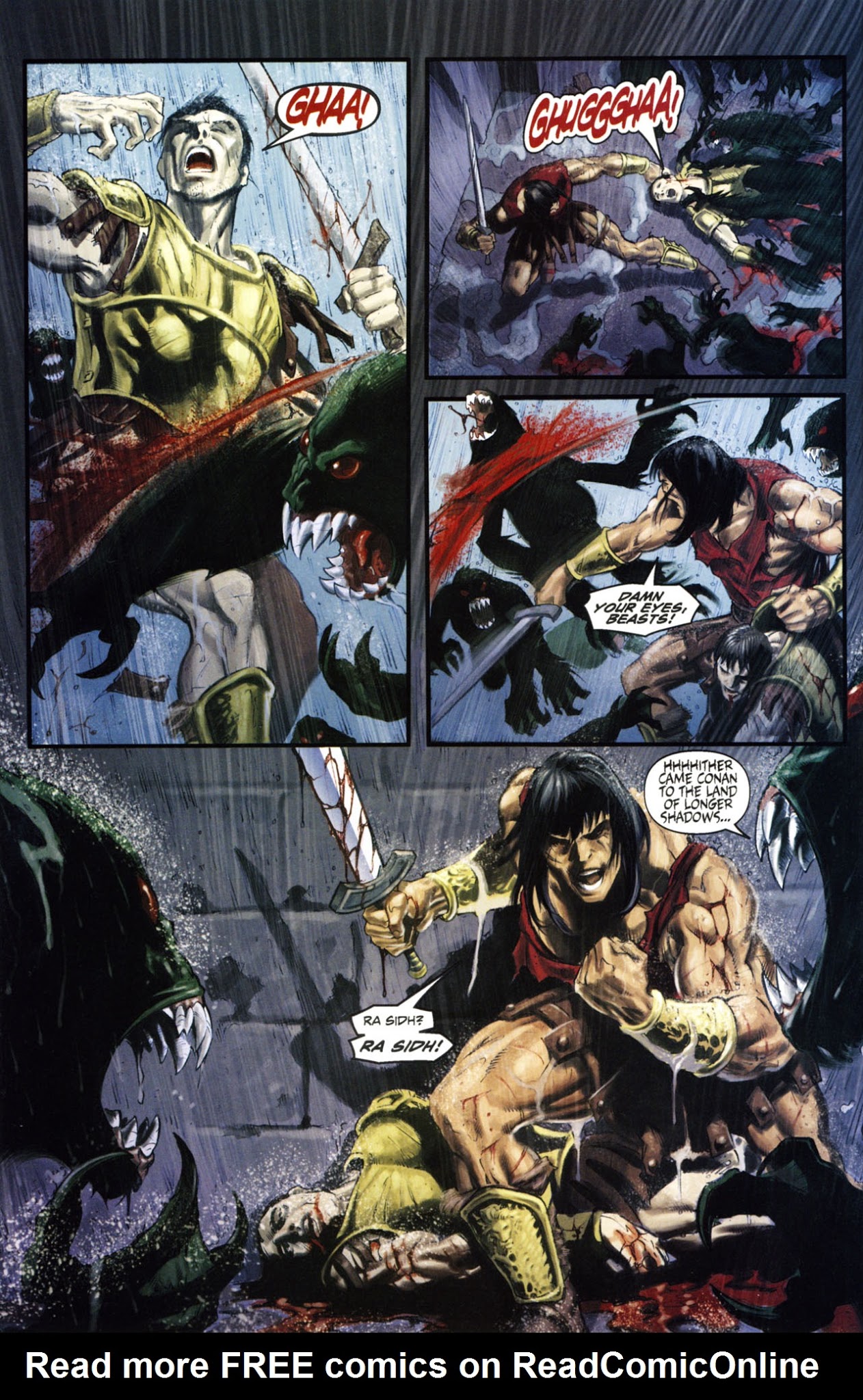 Read online Conan and the Midnight God comic -  Issue #3 - 4
