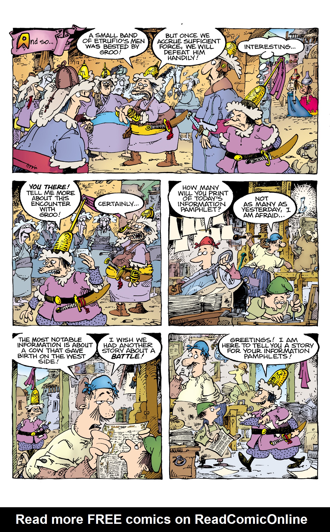 Read online Sergio Aragonés' Groo: Mightier Than the Sword comic -  Issue # _TPB - 28