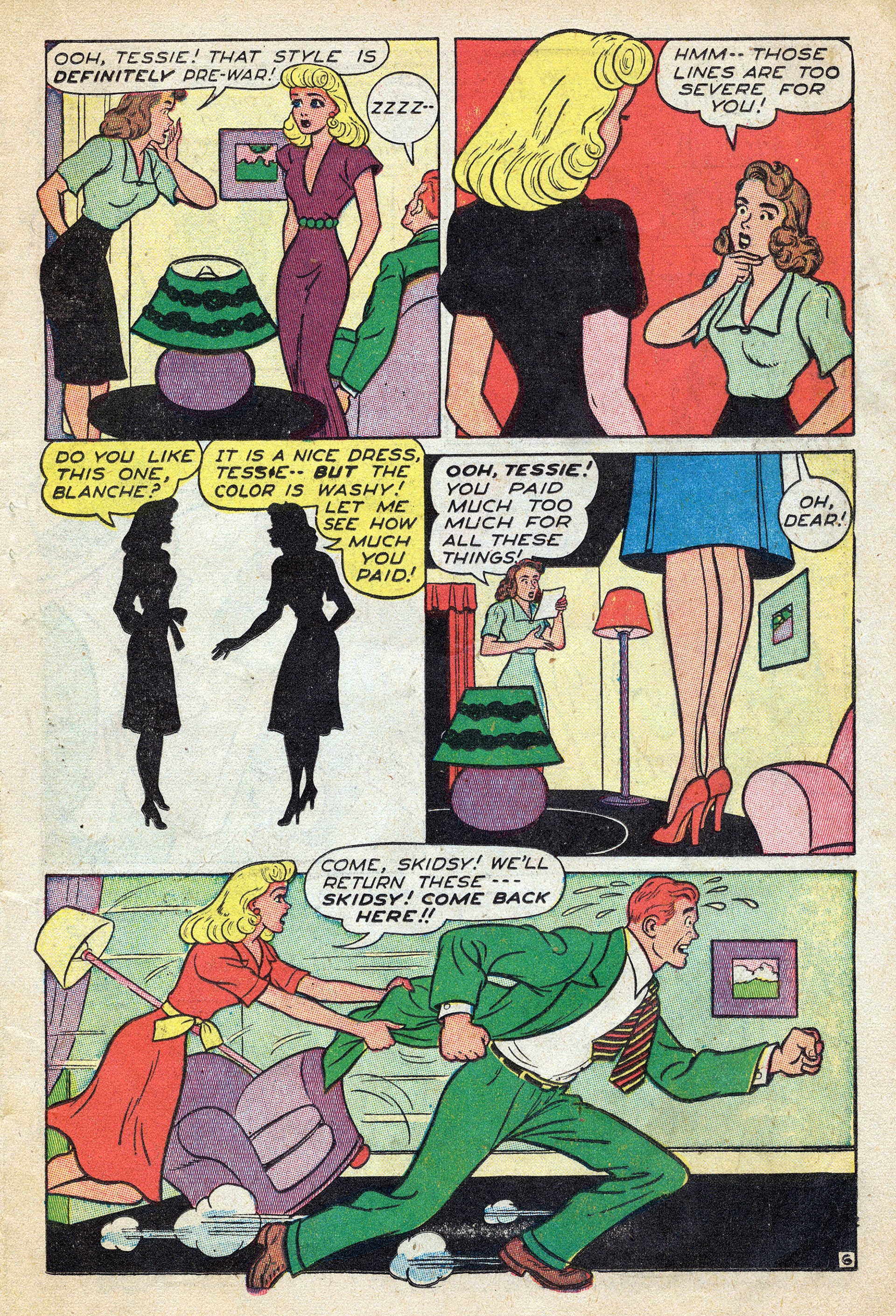 Read online Tessie the Typist comic -  Issue #7 - 17