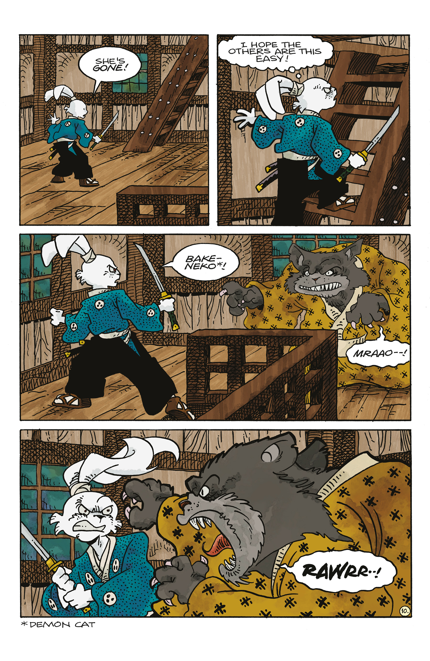 Read online Space Usagi: Yokai Hunter comic -  Issue # Full - 12