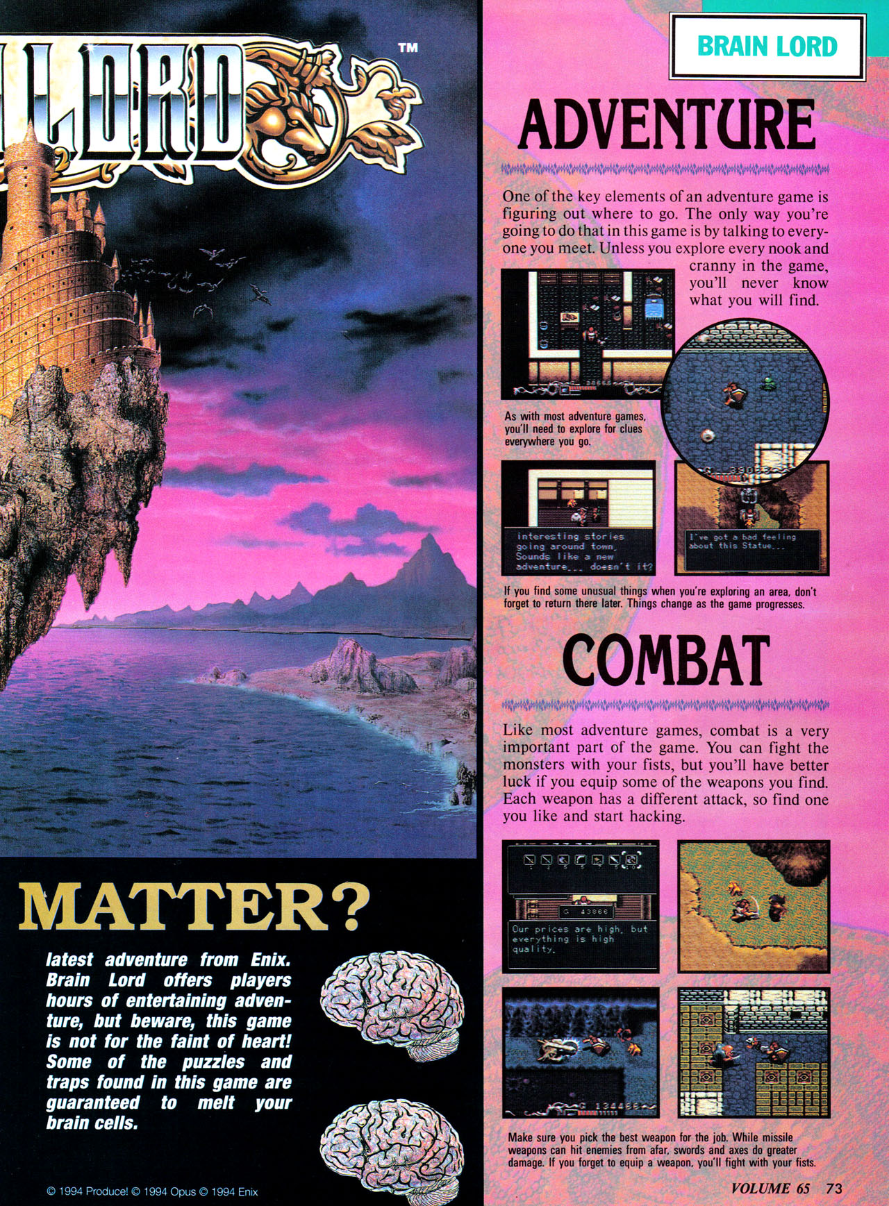 Read online Nintendo Power comic -  Issue #65 - 80