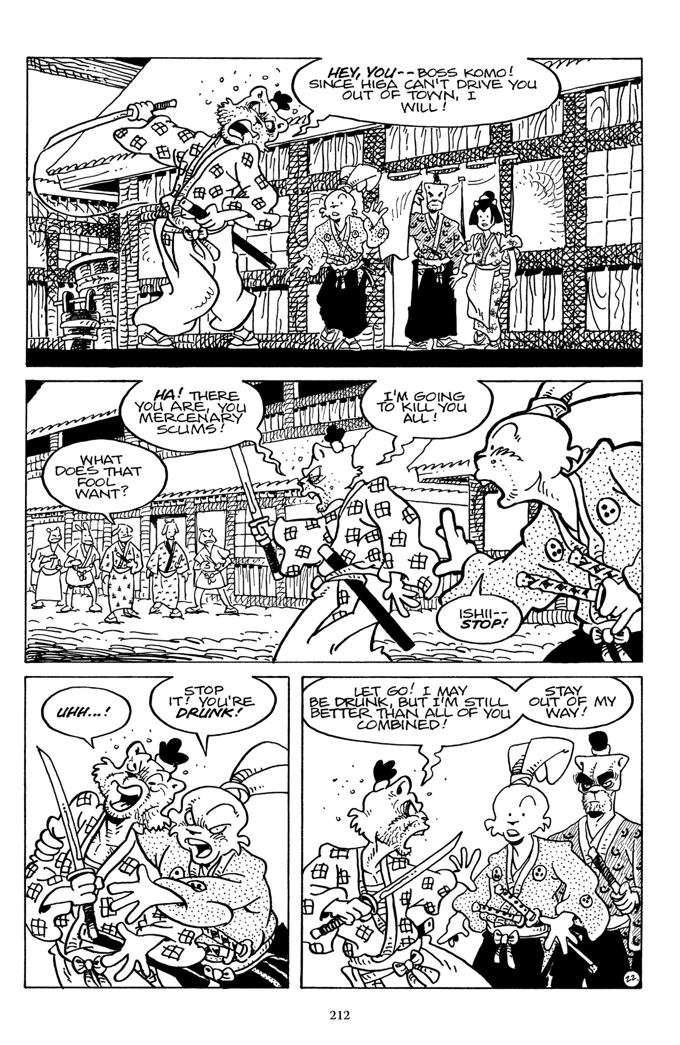 Read online The Usagi Yojimbo Saga comic -  Issue # TPB 7 - 207
