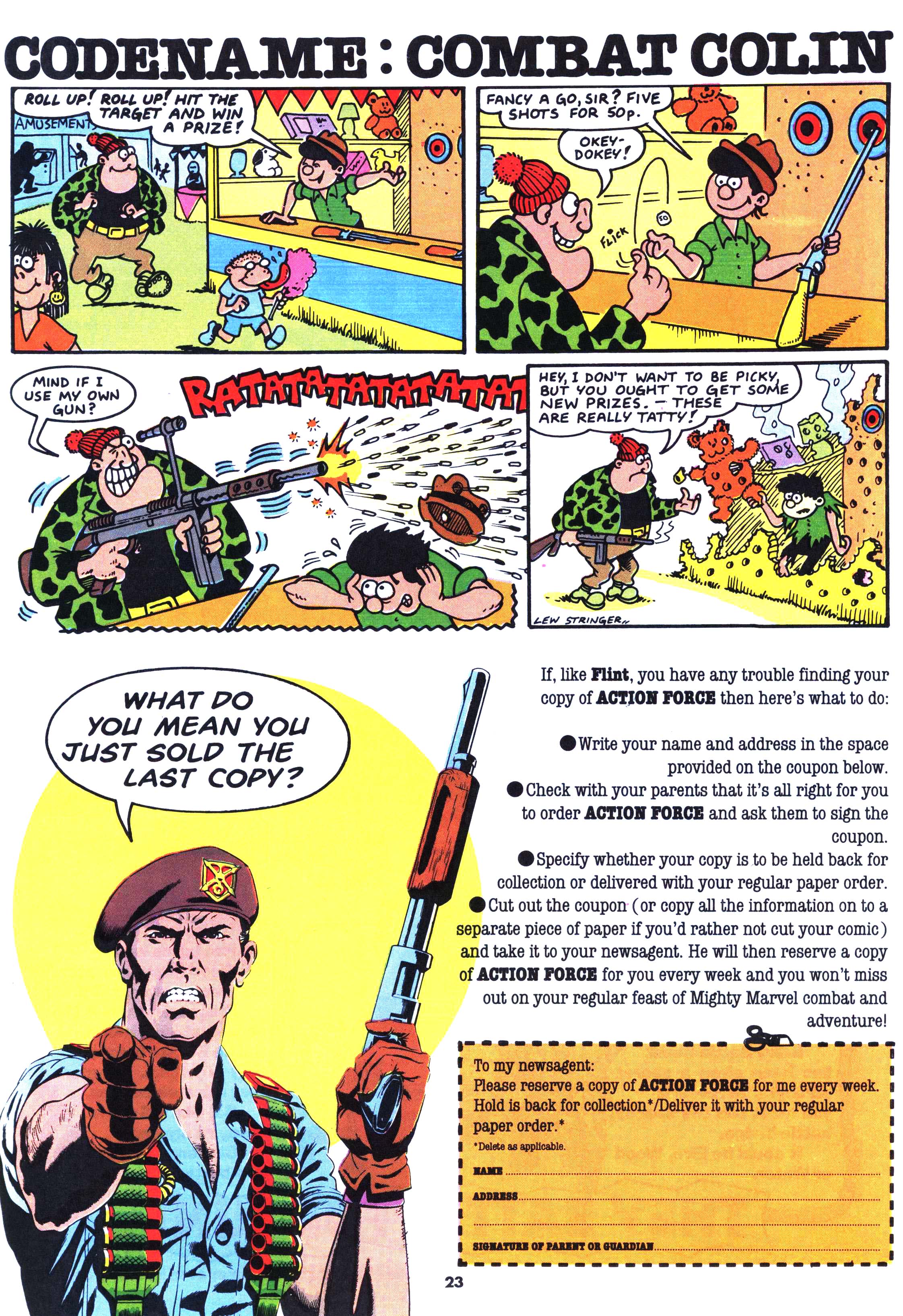 Read online Action Force comic -  Issue #6 - 22