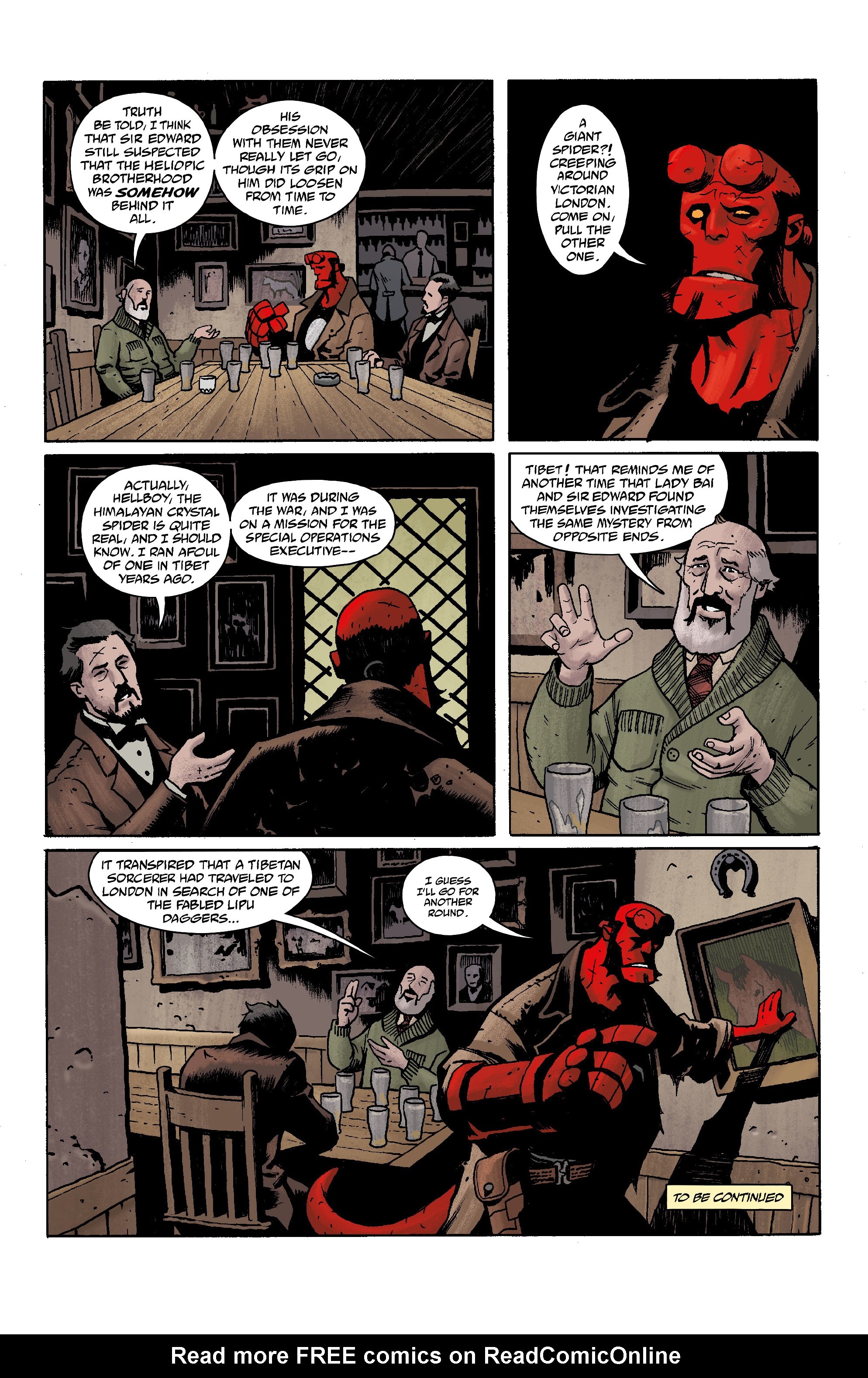 Read online Hellboy: The Silver Lantern Club comic -  Issue #2 - 22