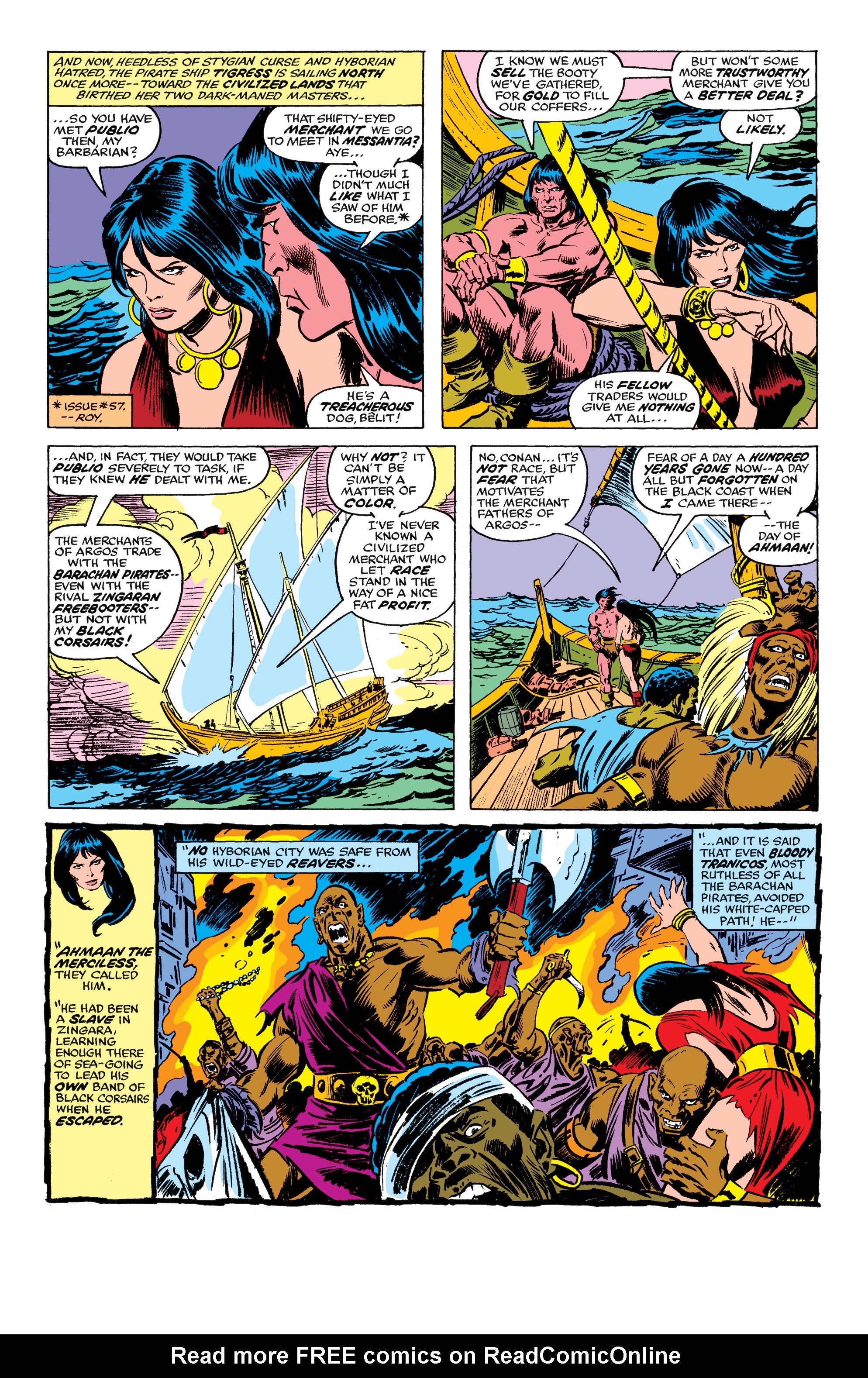 Read online Conan the Barbarian Epic Collection: The Original Marvel Years - Of Once and Future Kings comic -  Issue # TPB (Part 1) - 100