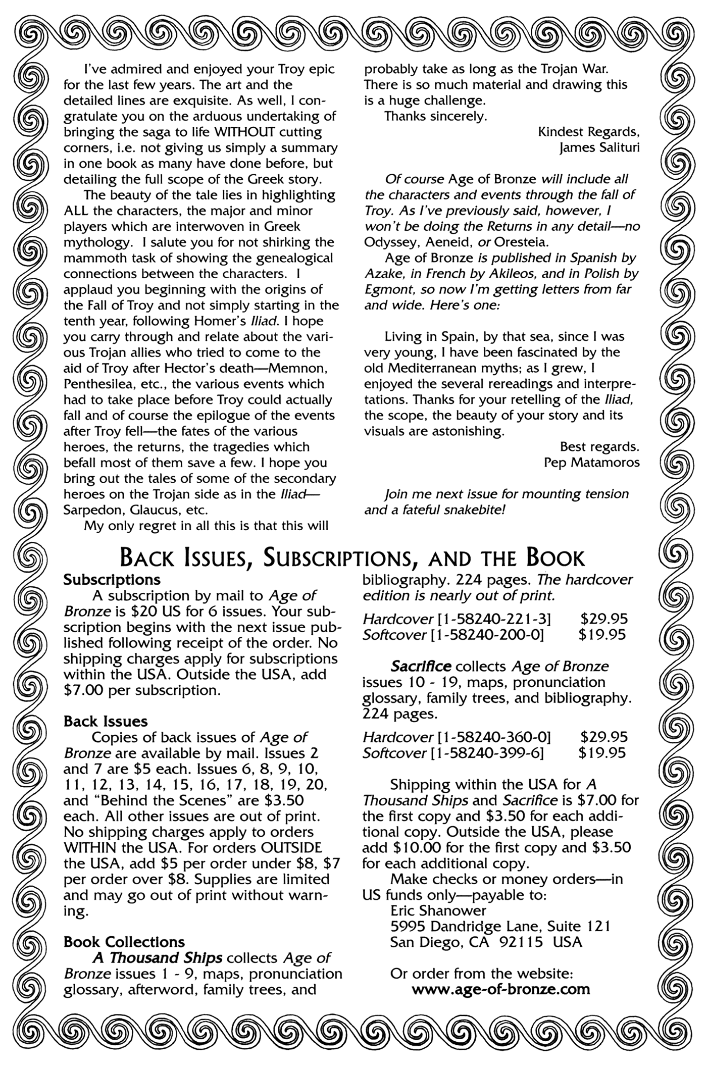 Read online Age of Bronze comic -  Issue #20 - 25