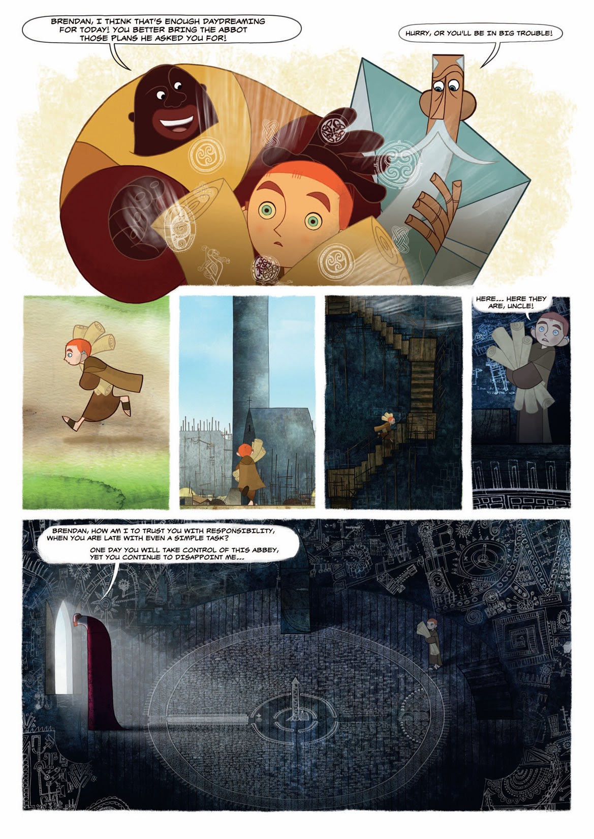 Read online The Secret Of Kells comic -  Issue # TPB - 23