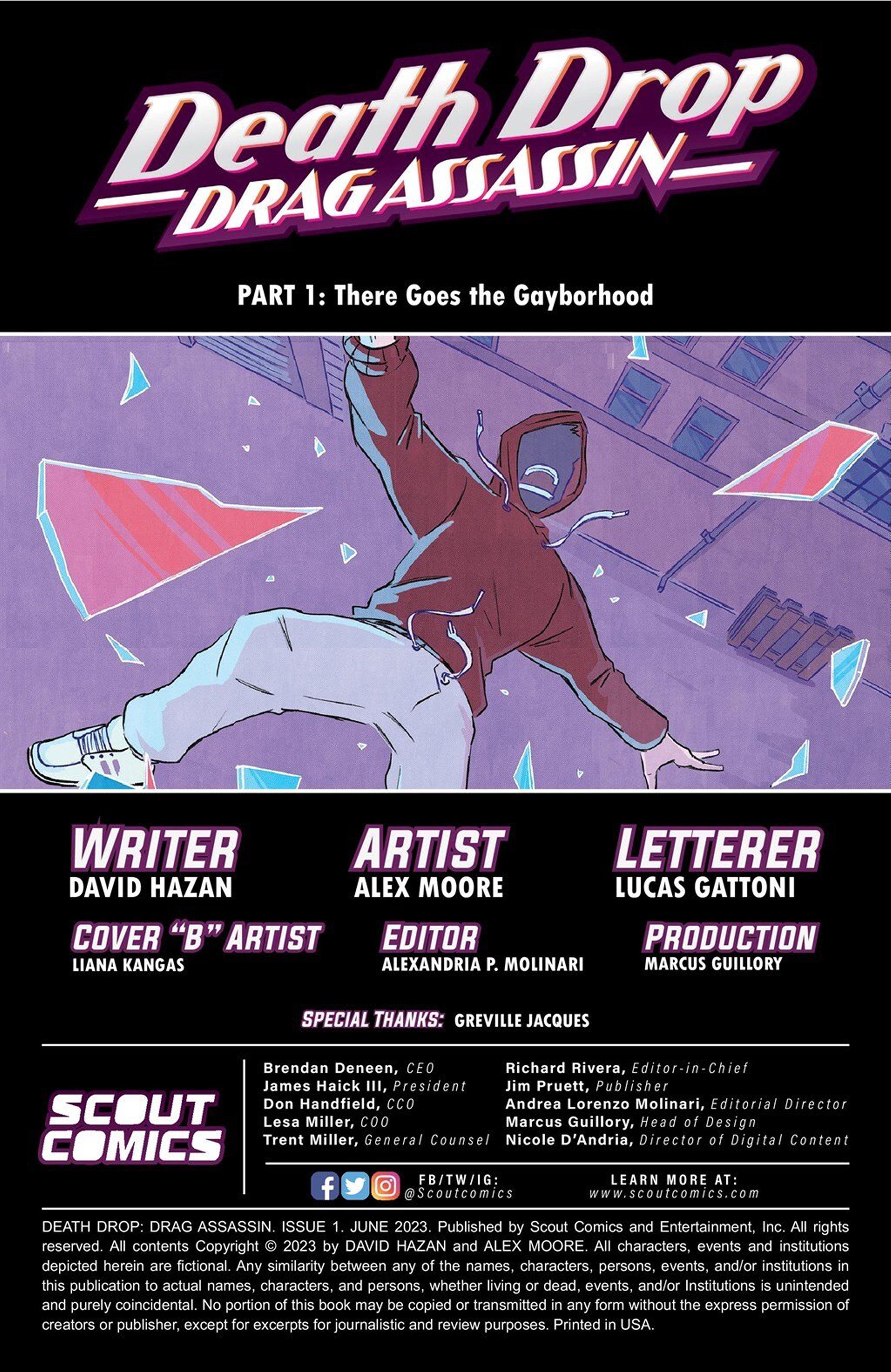 Read online Death Drop: Drag Assassin comic -  Issue #1 - 2