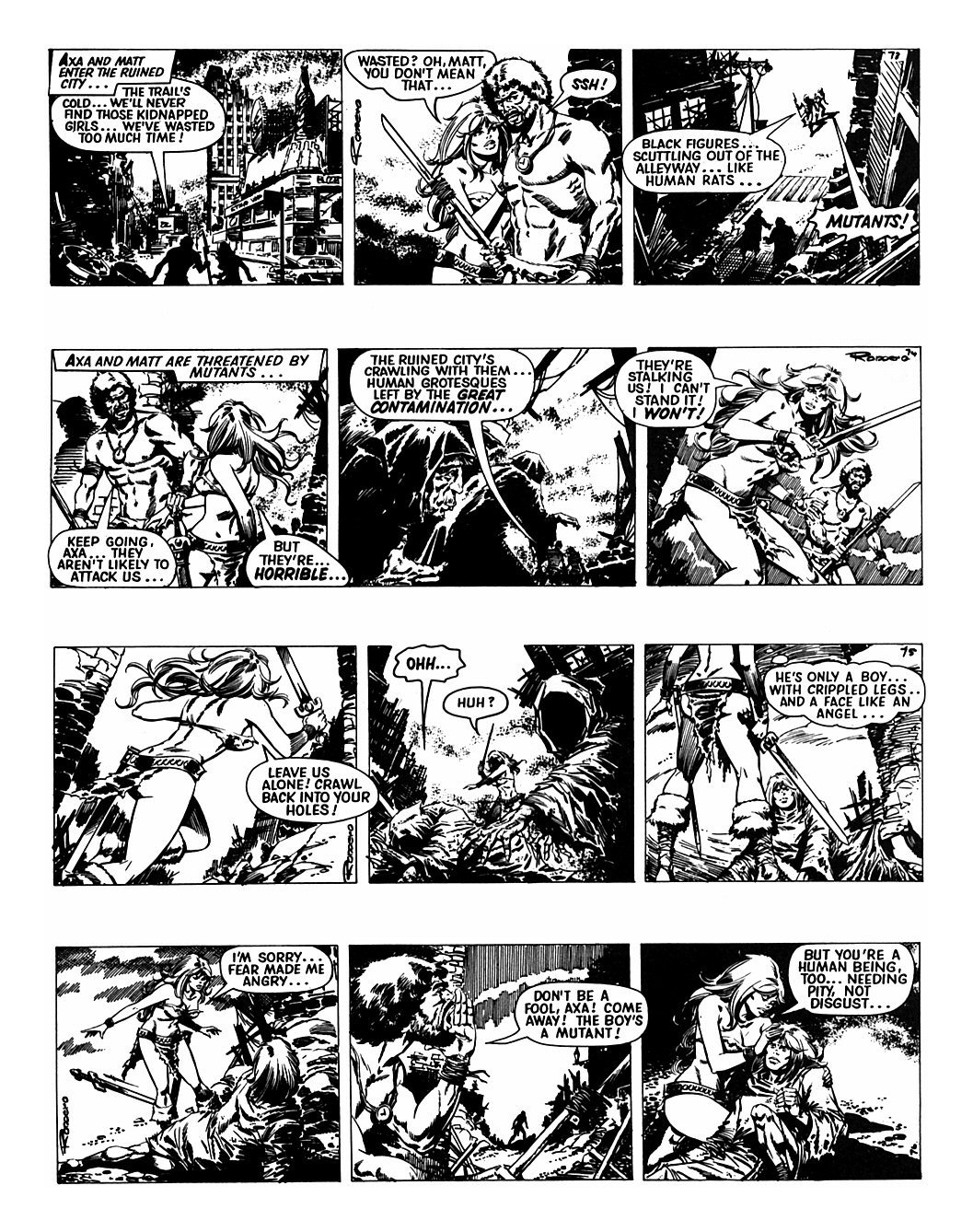 Read online Axa comic -  Issue #1 - 25