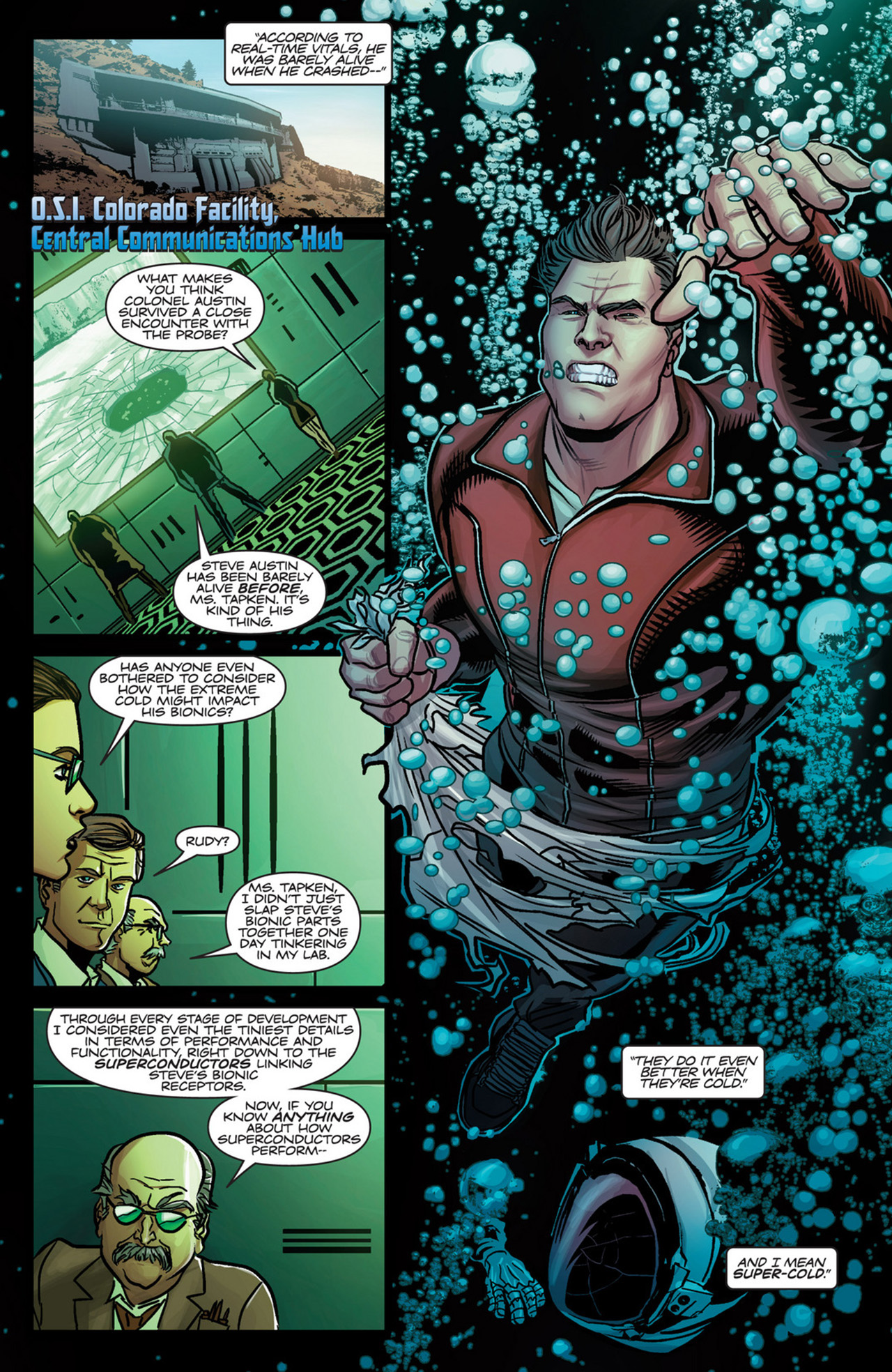 Read online Bionic Man comic -  Issue # _Annual 1 - 20