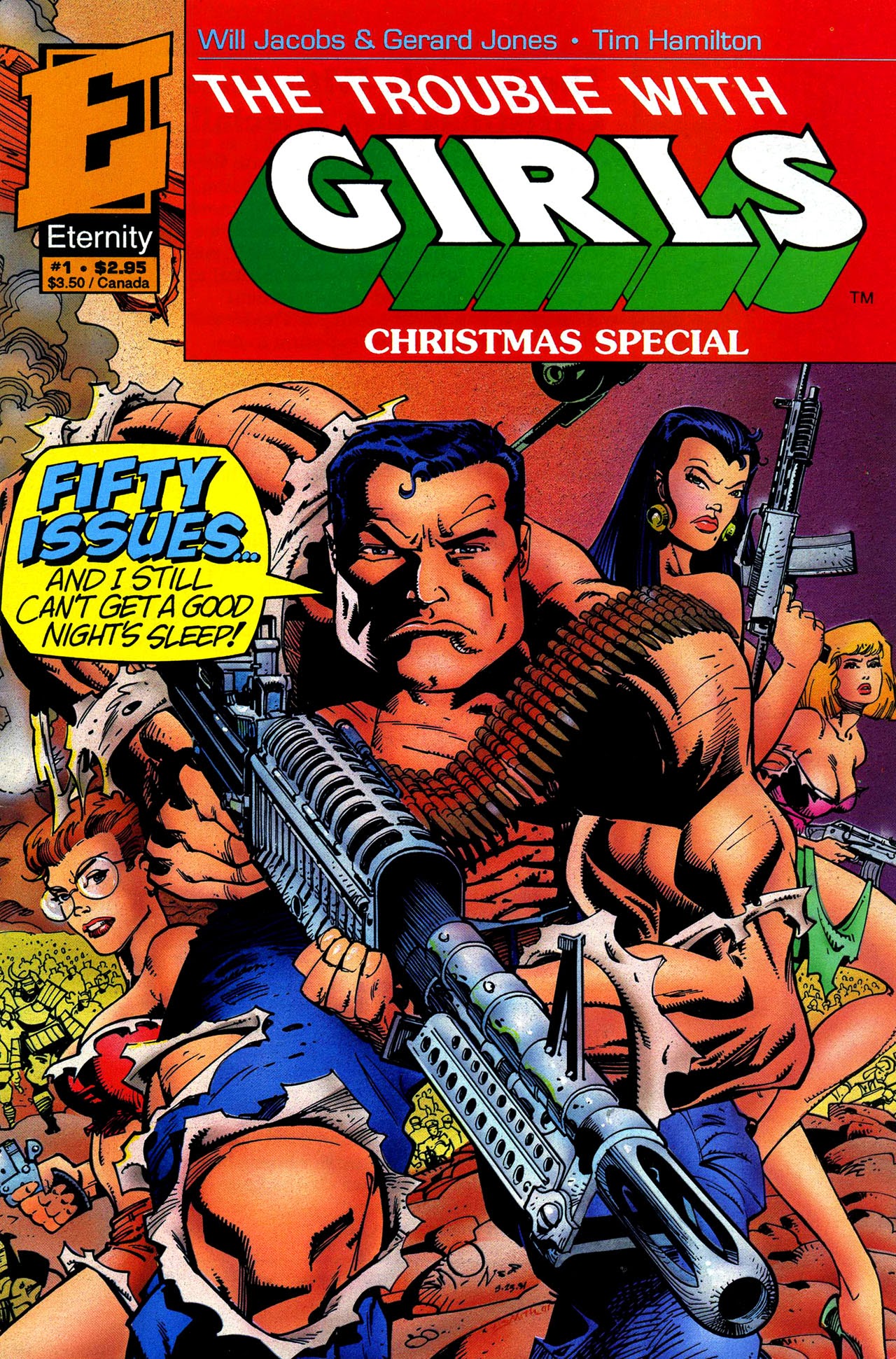 Read online The Trouble With Girls: Christmas Special comic -  Issue # Full - 1
