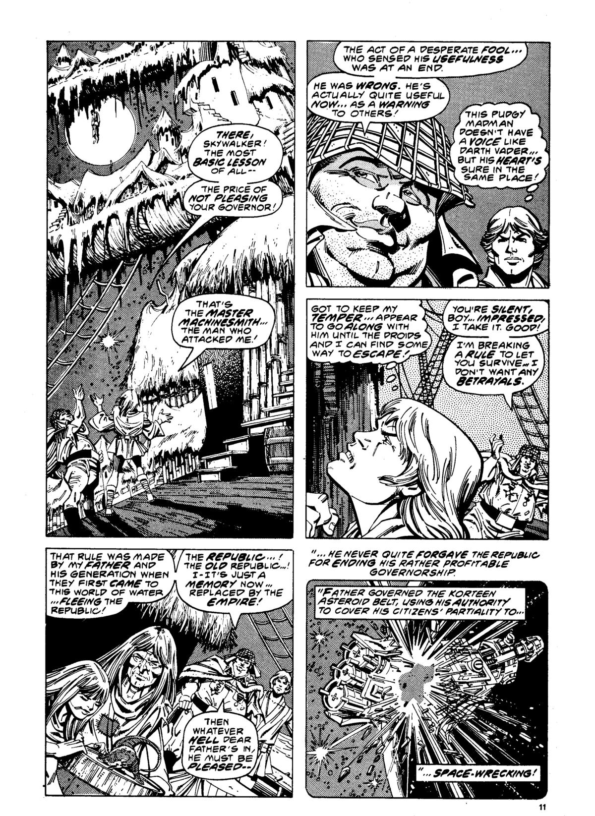 Read online Star Wars Weekly comic -  Issue #25 - 11