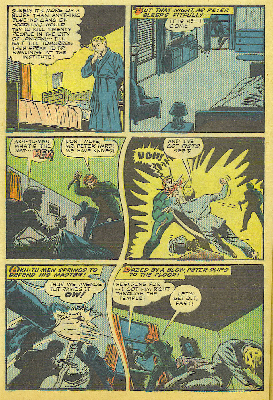 Read online Exciting Comics comic -  Issue #42 - 42