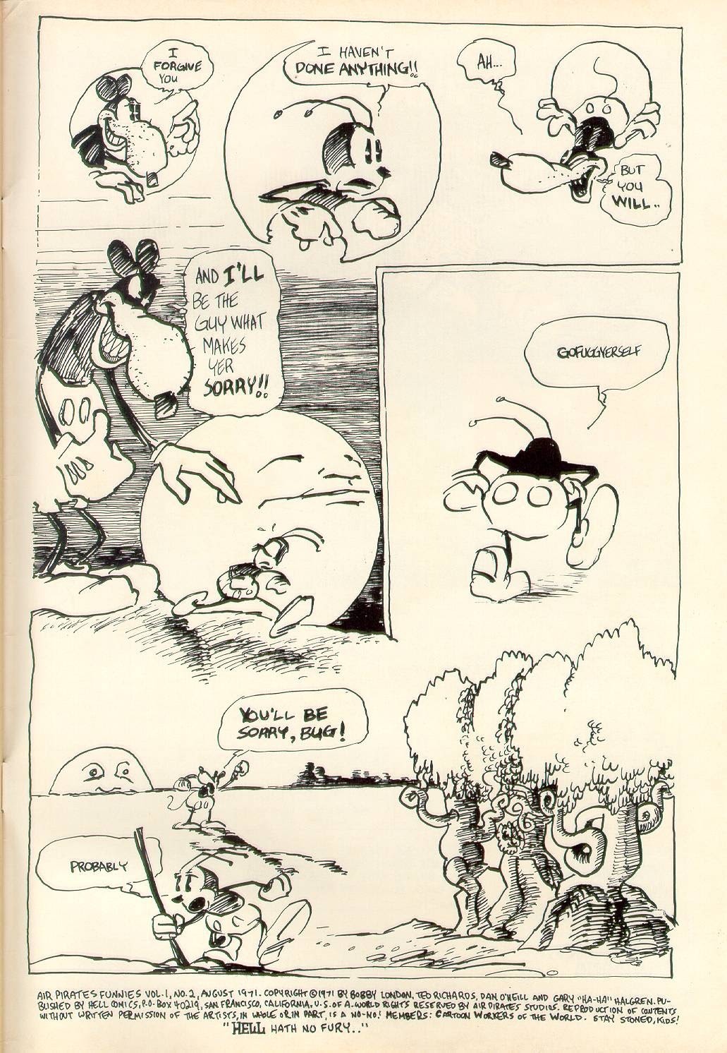 Read online Air Pirates Funnies comic -  Issue #2 - 43