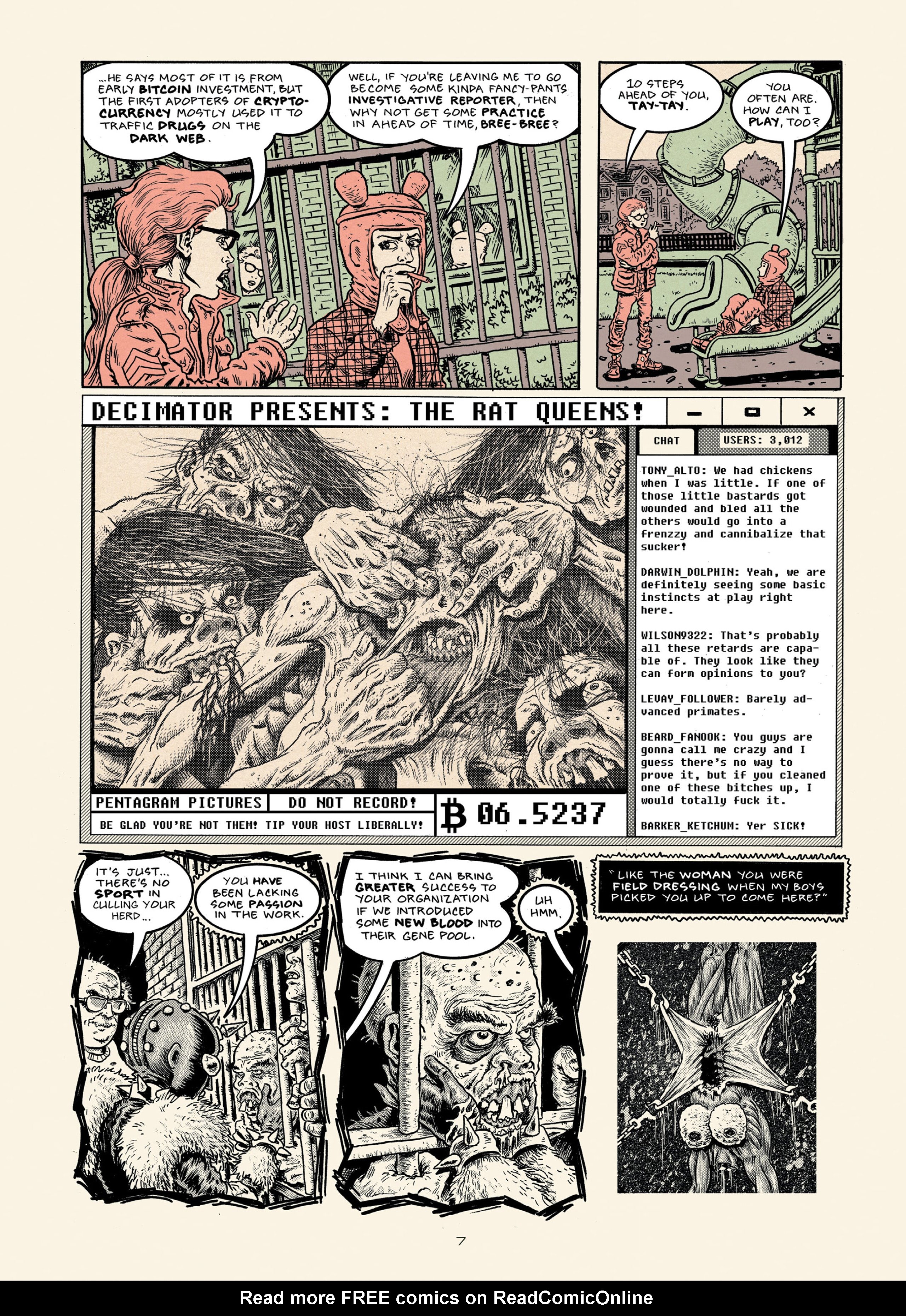 Read online Red Room: Trigger Warnings comic -  Issue # TPB - 17