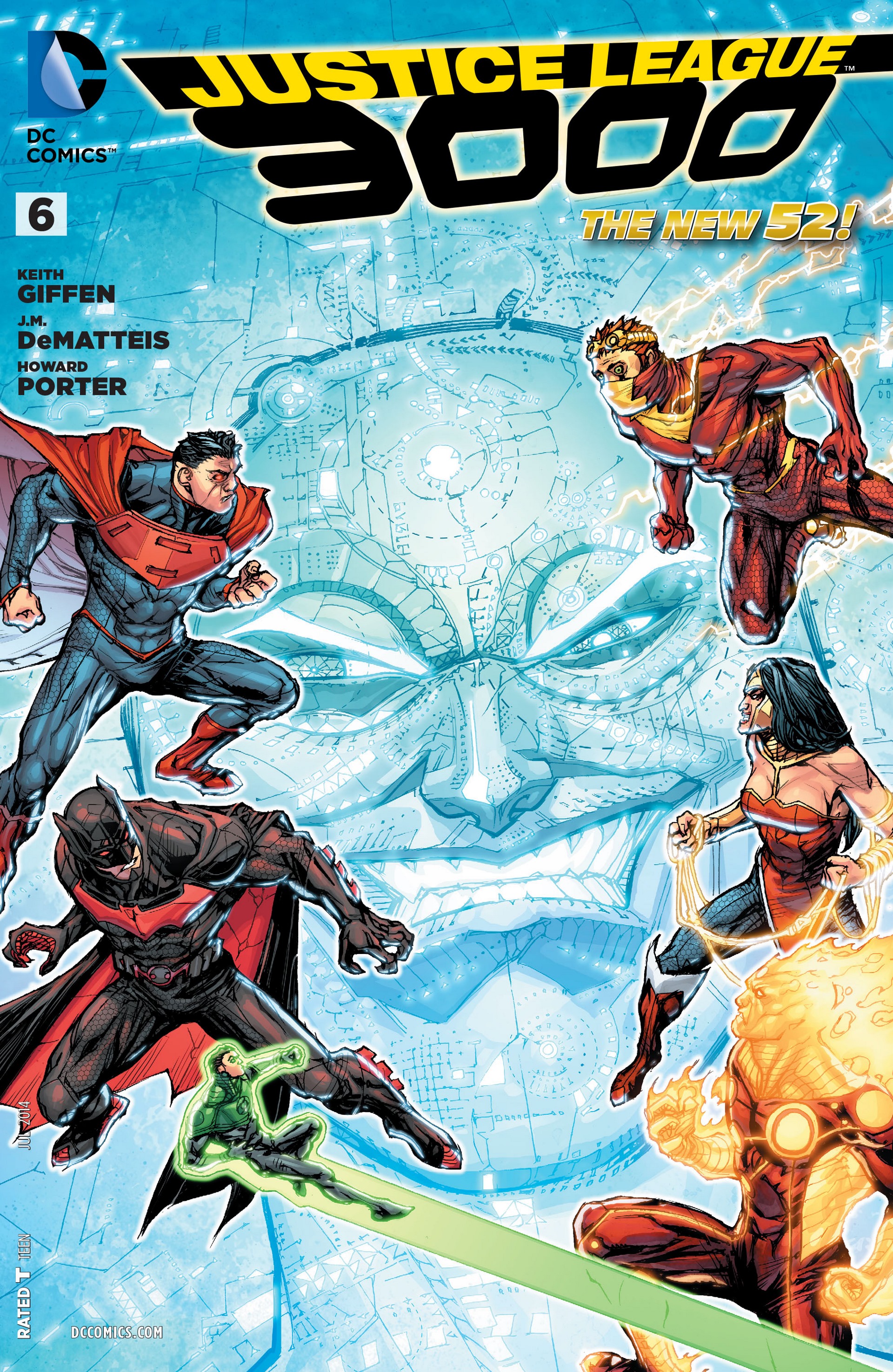 Read online Justice League 3000 comic -  Issue #6 - 1