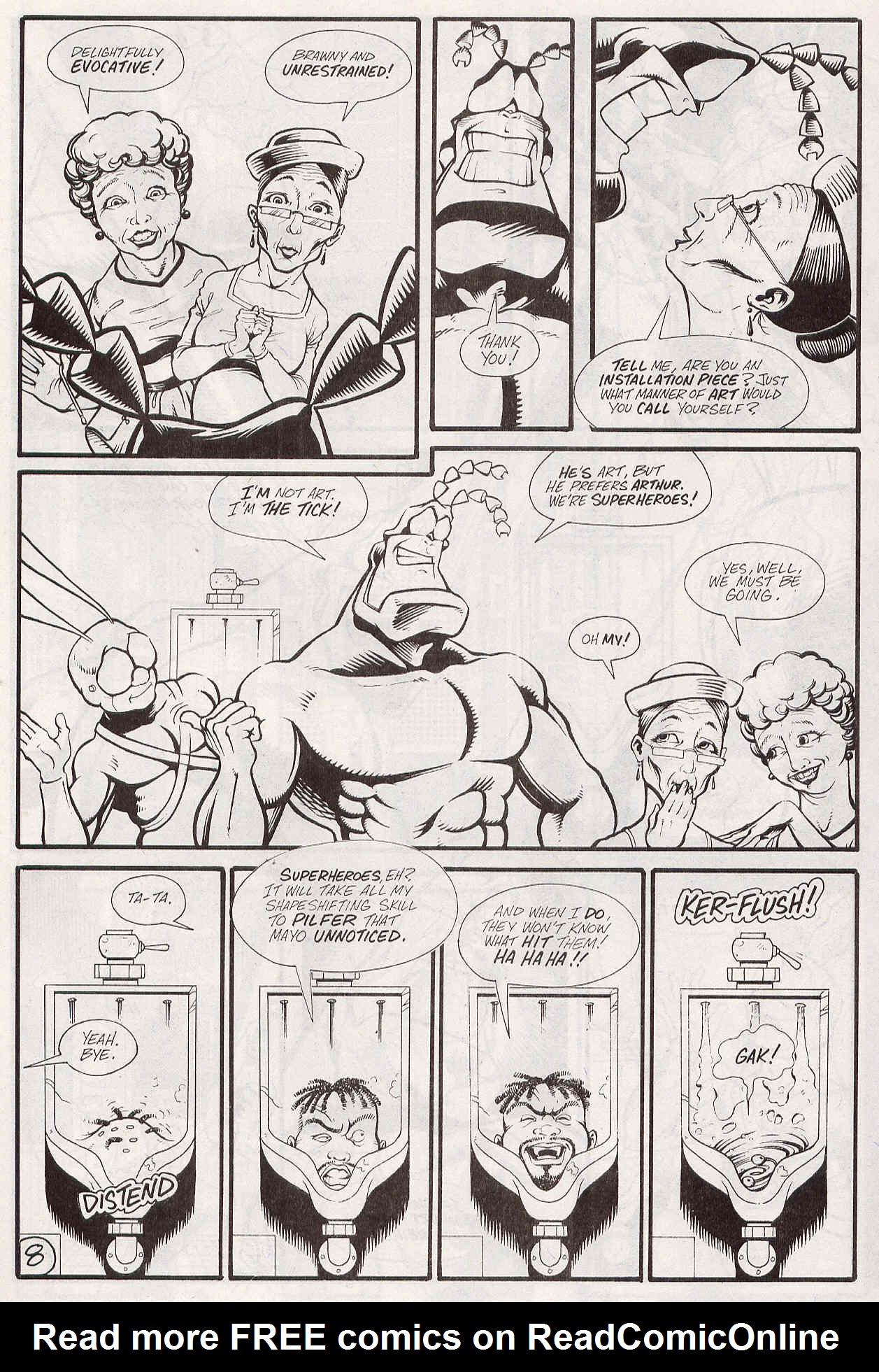 Read online The Tick: Big Blue Destiny comic -  Issue #1 - 9