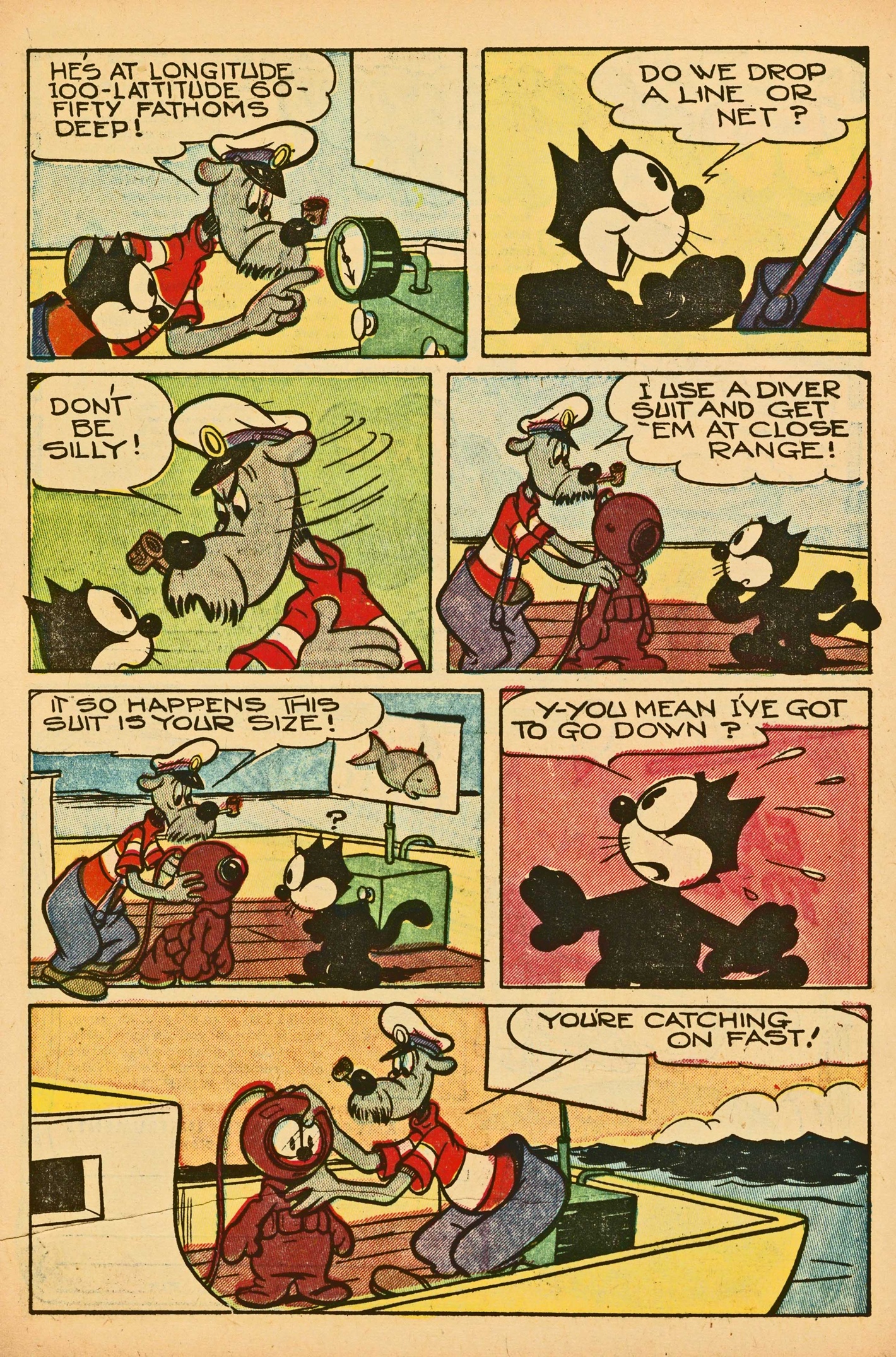 Read online Felix the Cat (1951) comic -  Issue #36 - 20