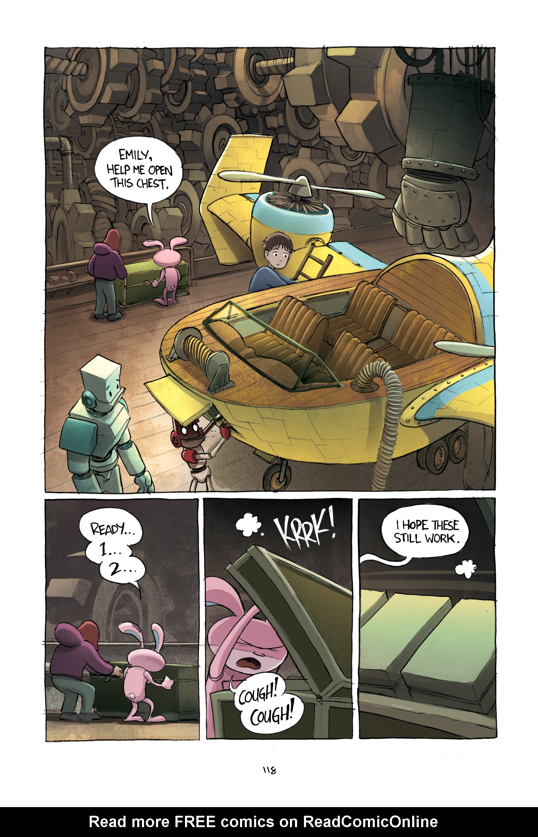 Read online Amulet comic -  Issue #1 - 122