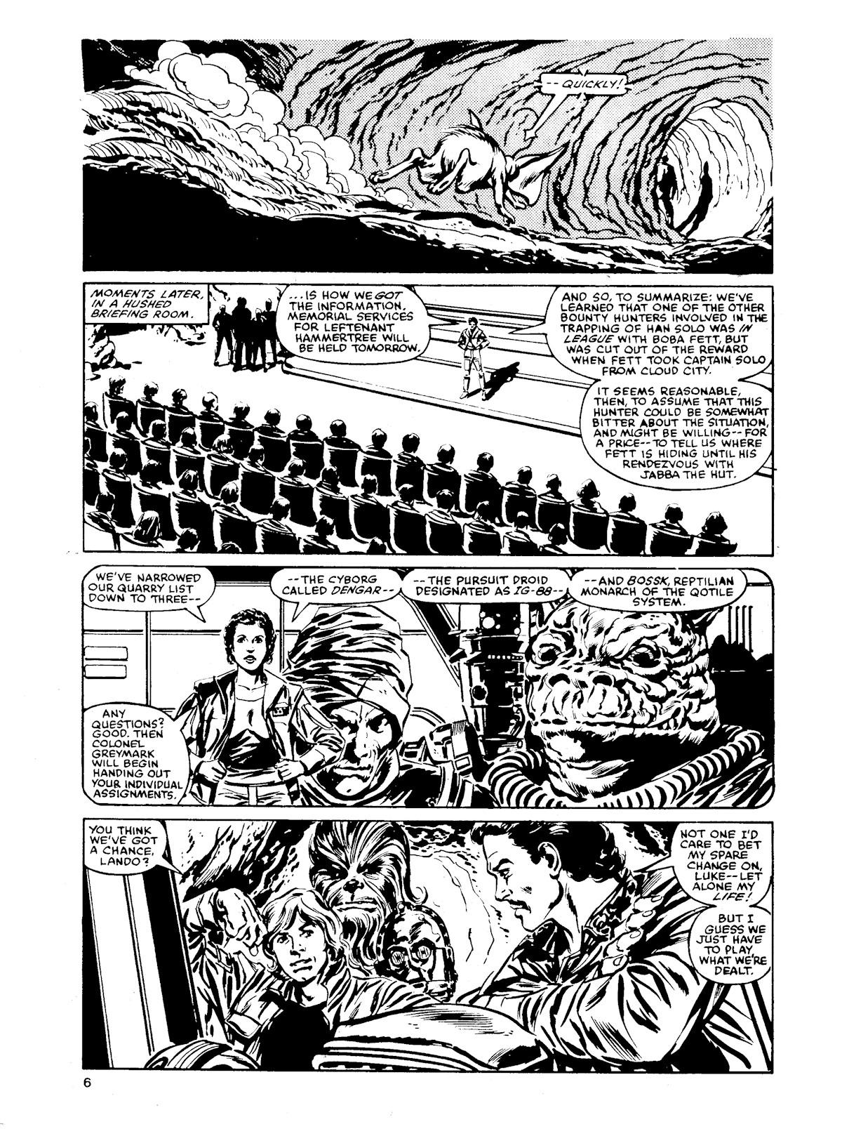 Read online Star Wars Weekly comic -  Issue #167 - 6