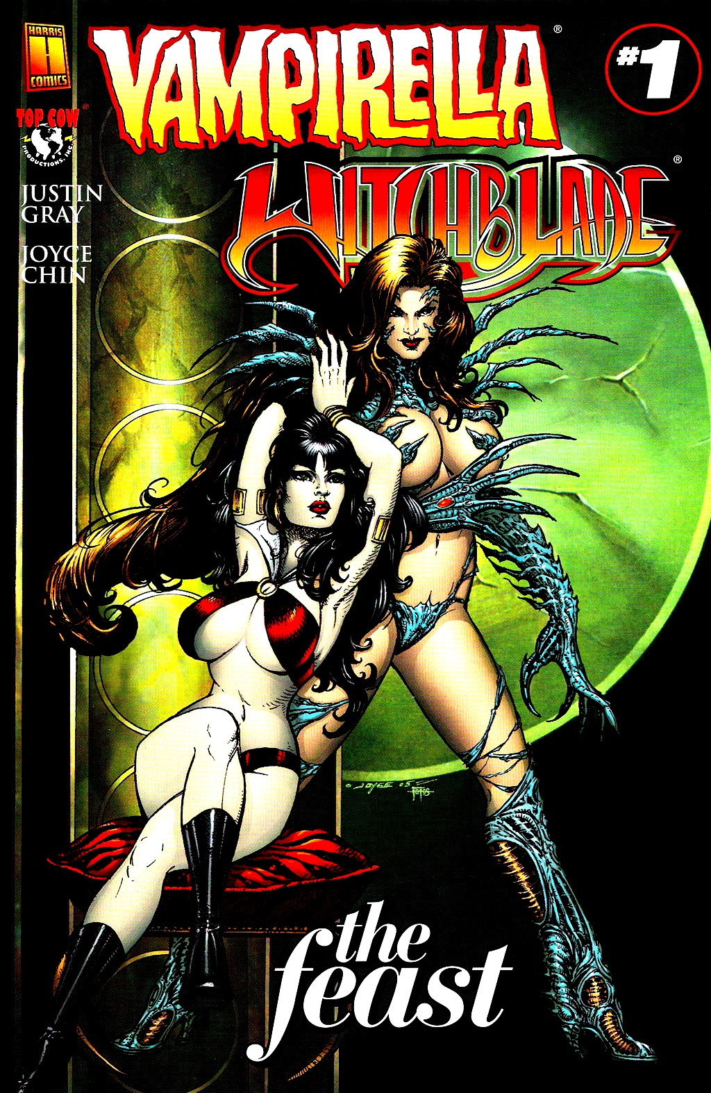 Read online Vampirella/Witchblade: The Feast comic -  Issue # Full - 1