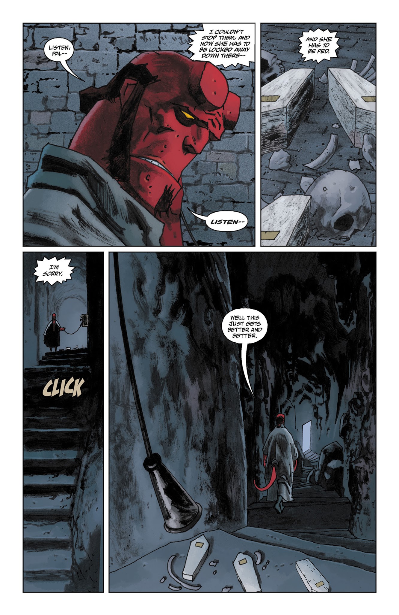 Read online Hellboy: The Bride Of Hell  and Others comic -  Issue # TPB - 90