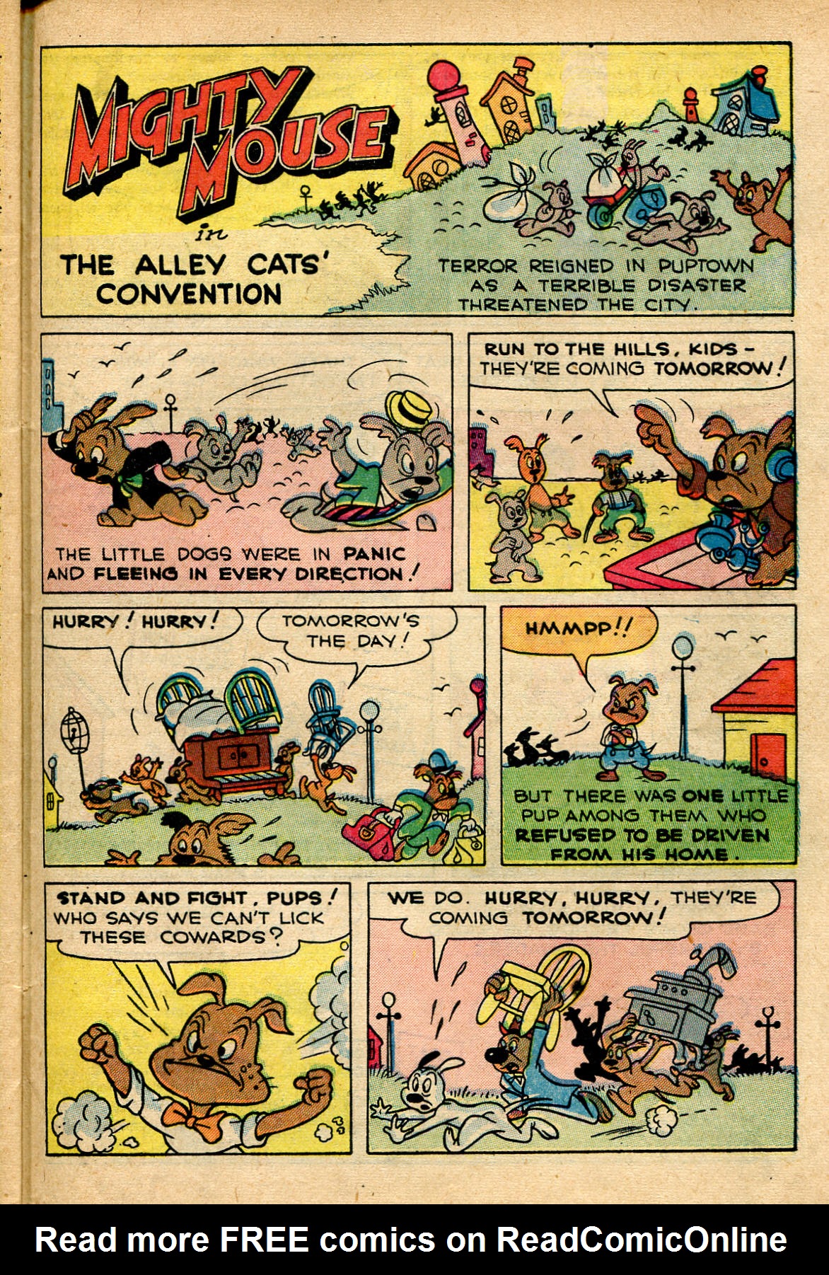 Read online Paul Terry's Mighty Mouse Comics comic -  Issue #20 - 37