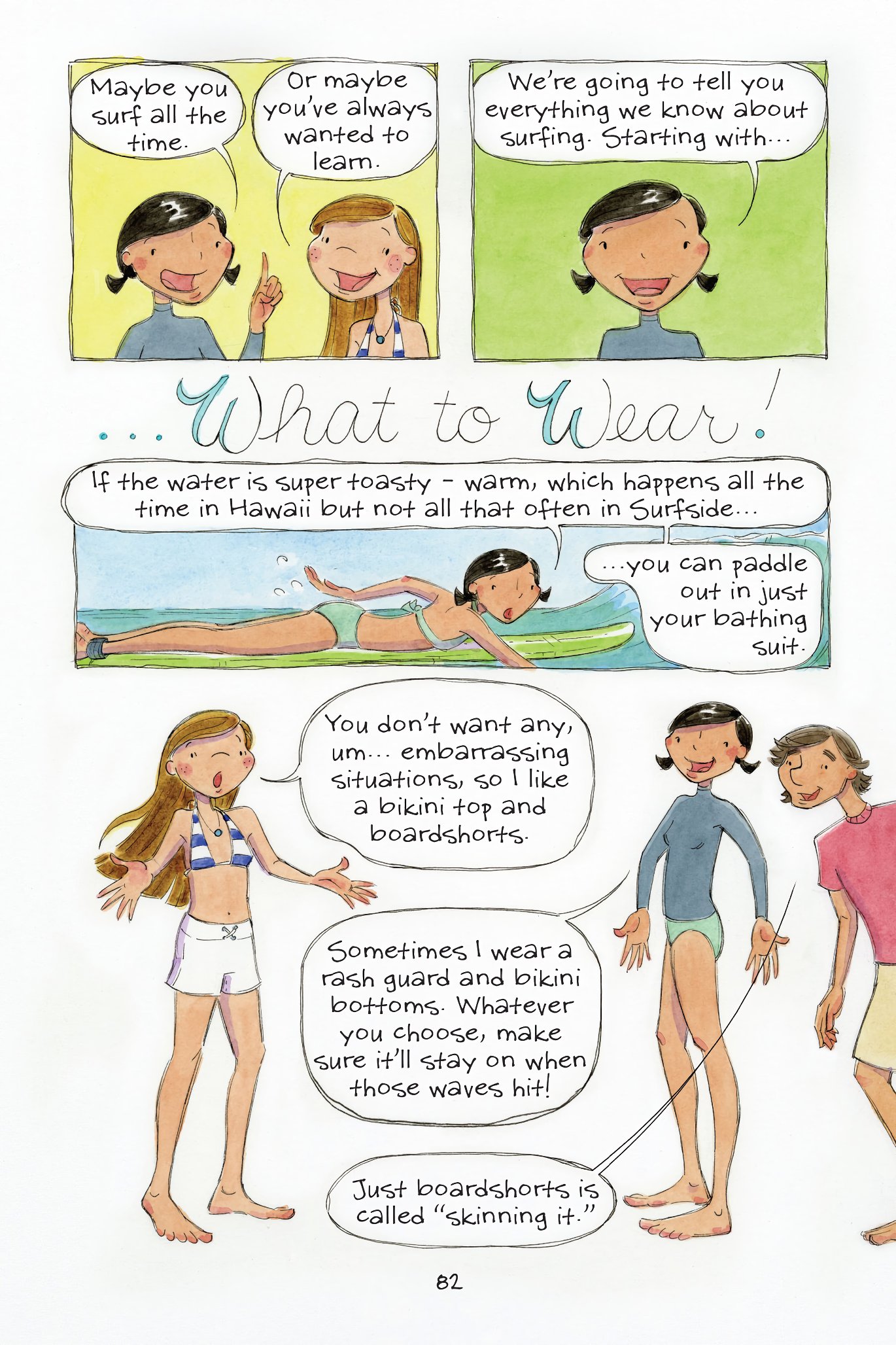 Read online The Science of Surfing: A Surfside Girls Guide to the Ocean comic -  Issue # TPB - 82
