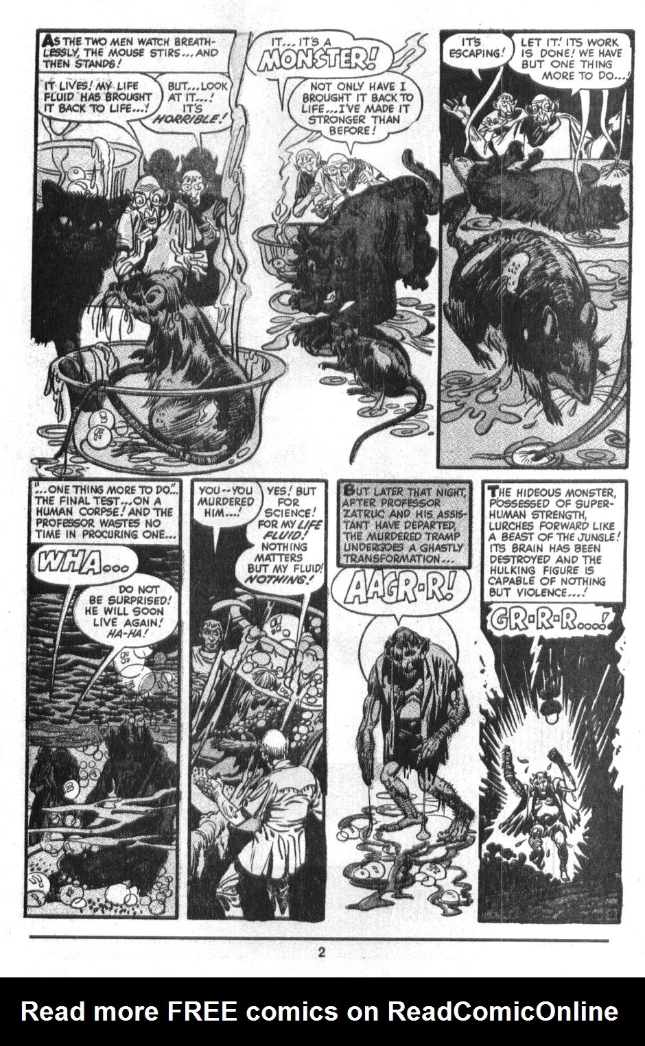 Read online Fifties Terror comic -  Issue #5 - 4