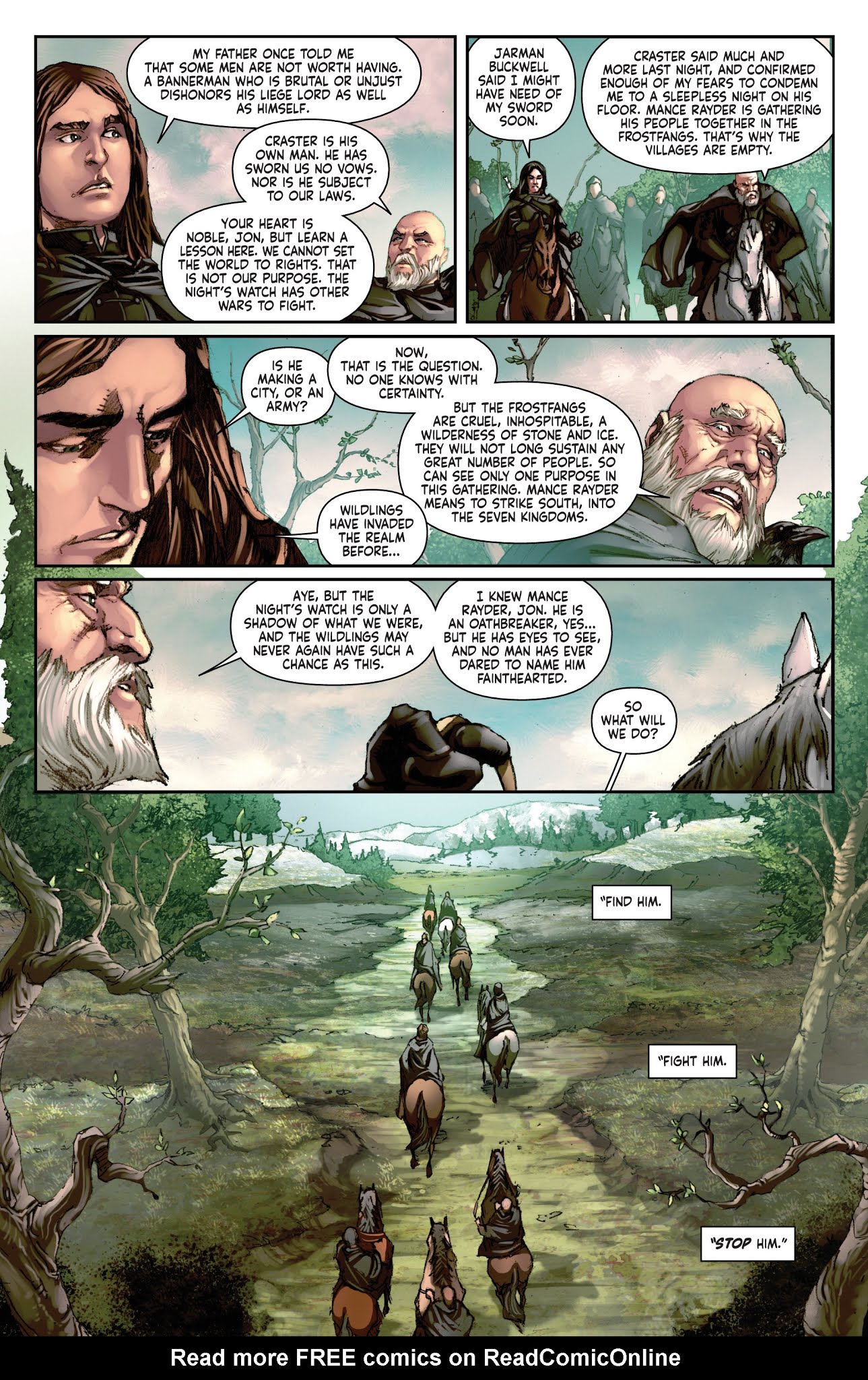 Read online A Clash of Kings comic -  Issue #11 - 23