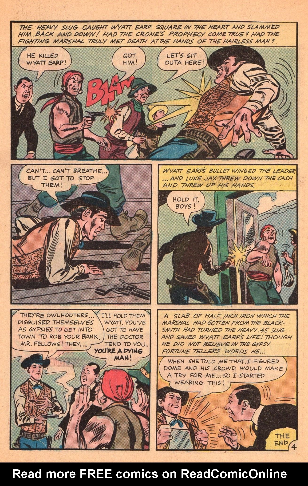 Read online Wyatt Earp Frontier Marshal comic -  Issue #62 - 28