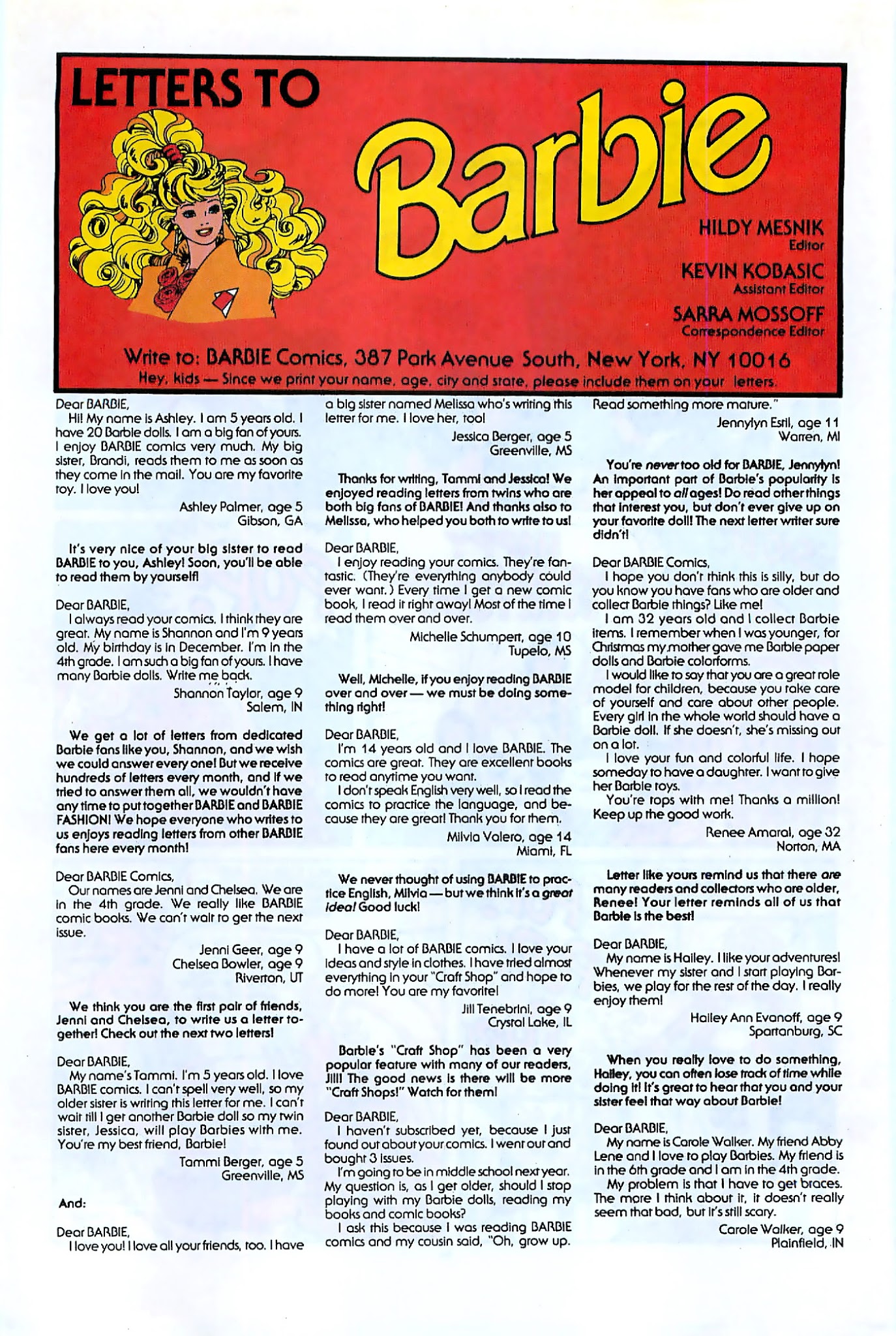 Read online Barbie comic -  Issue #25 - 32